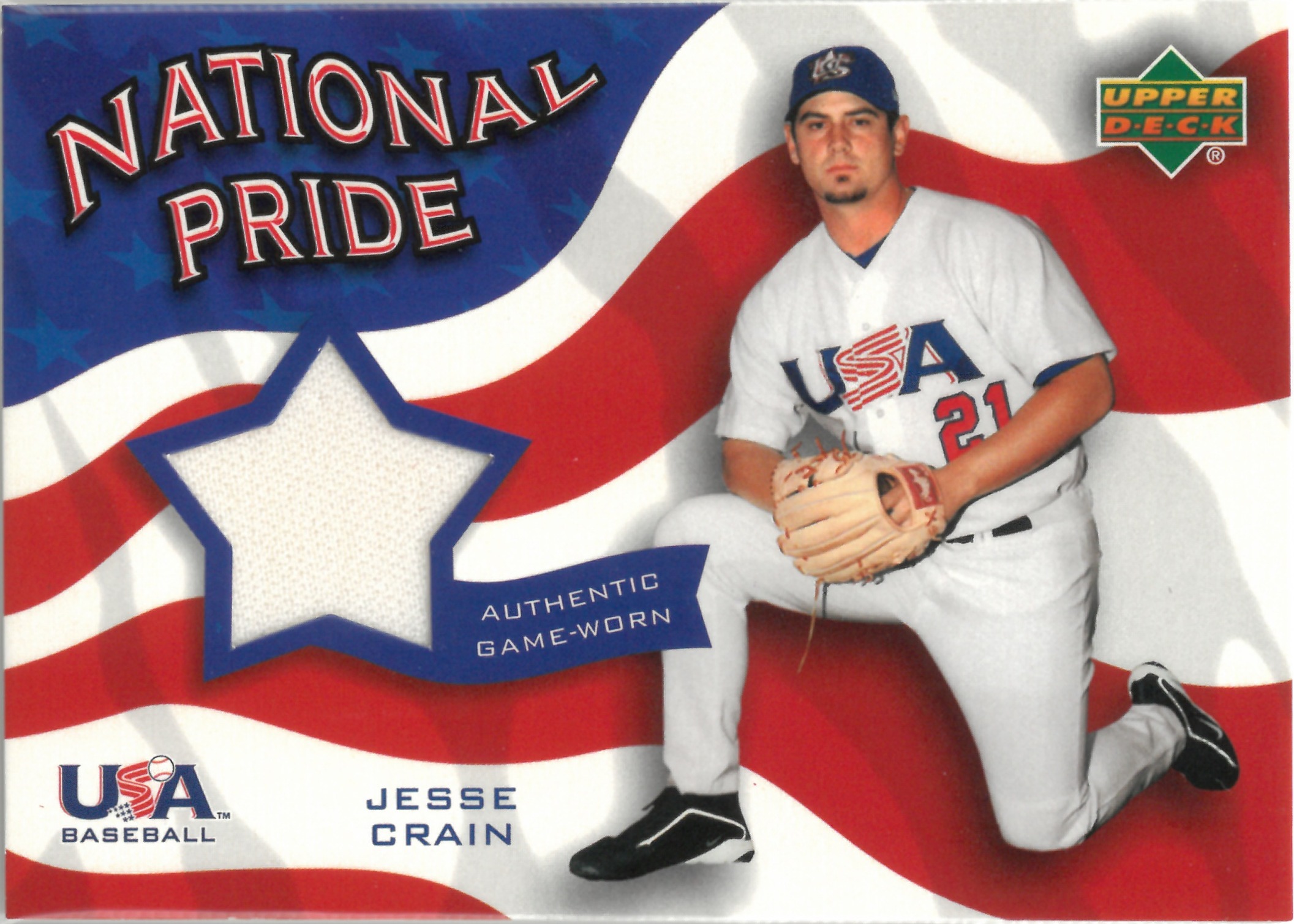 2004 Upper Deck "Jesse Crain" Relic #NPP-JC(ジェシー・クレイン)