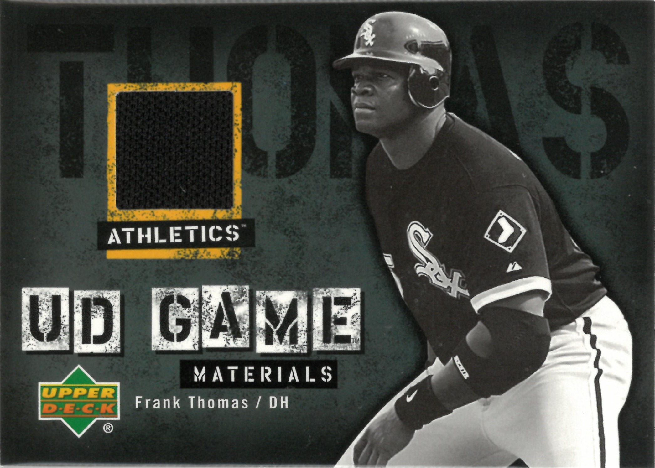 2006 Upper Deck "Frank Thomas" Relic #UD-FT(フランク・トーマス)