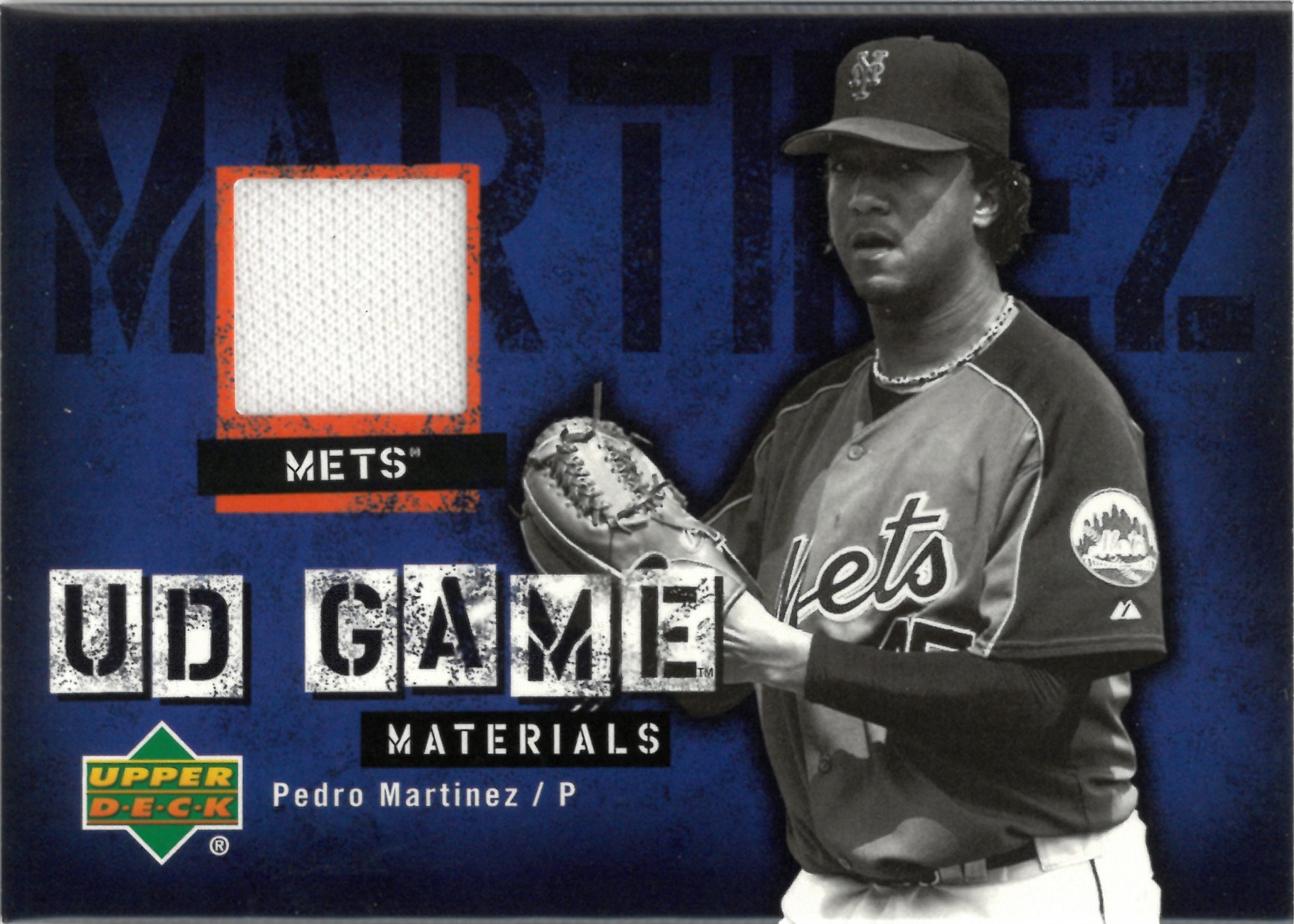 2006 Upper Deck "Pedro Martinez" Relic #UD-PM(ペドロ・マルティネス)
