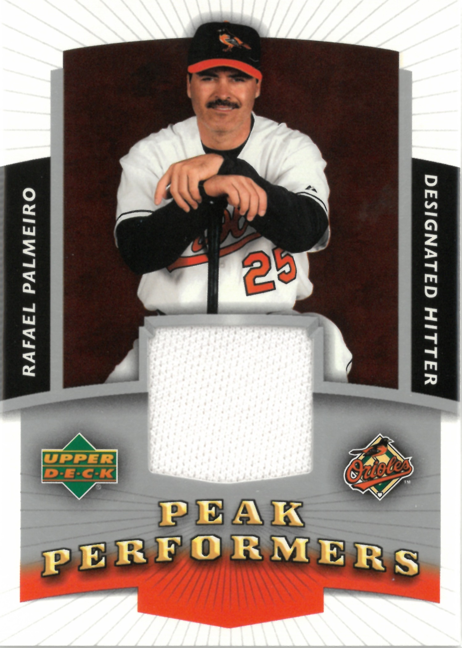2004 Upper Deck "Rafael Palmeiro" Relic #PP-RP(ラファエル・パルメイロ)