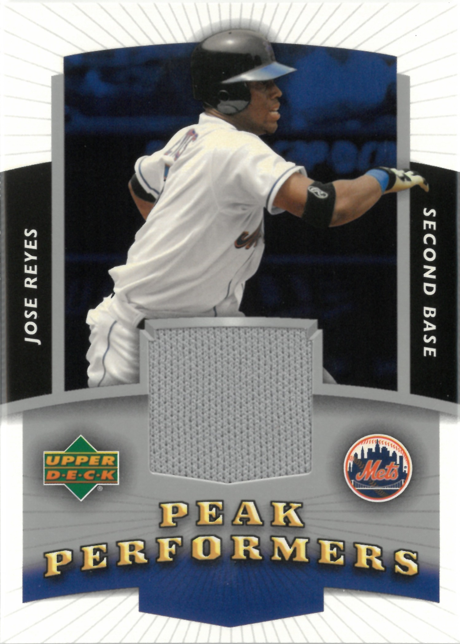 2004 Upper Deck "Jose Reyes" Relic #PP-JR(ホセ・レイエス)