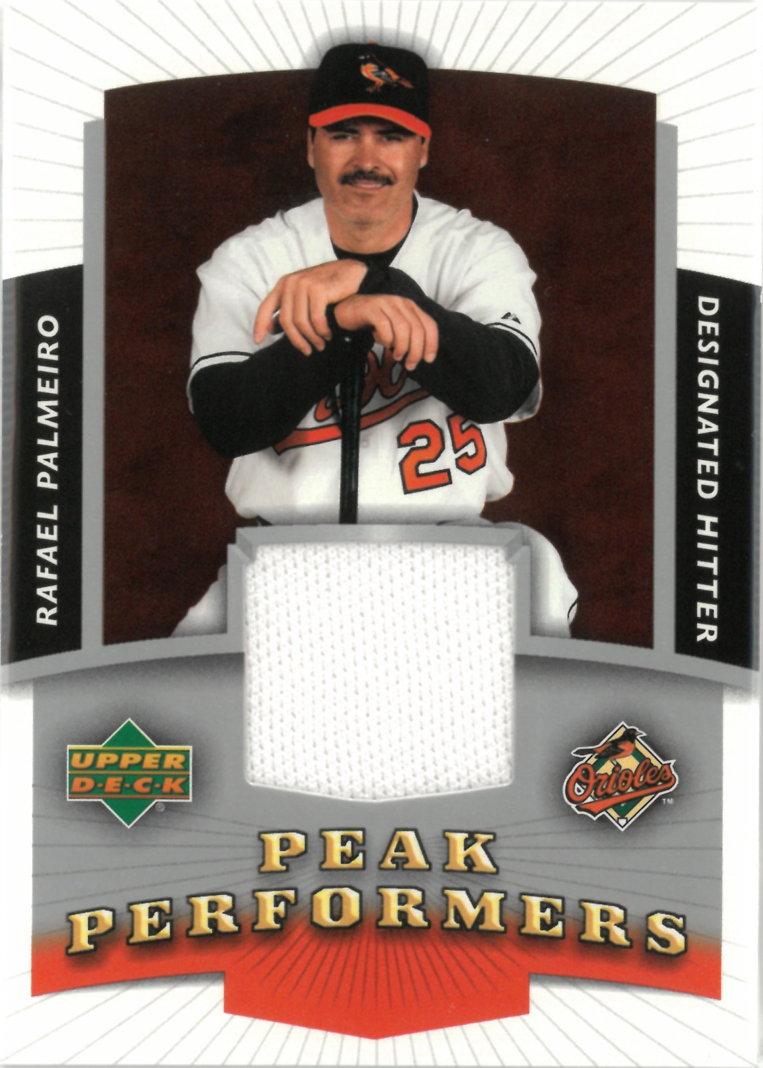 2004 Upper Deck "Rafael Palmeiro" Relic #PP-RP(ラファエル・パルメイロ)