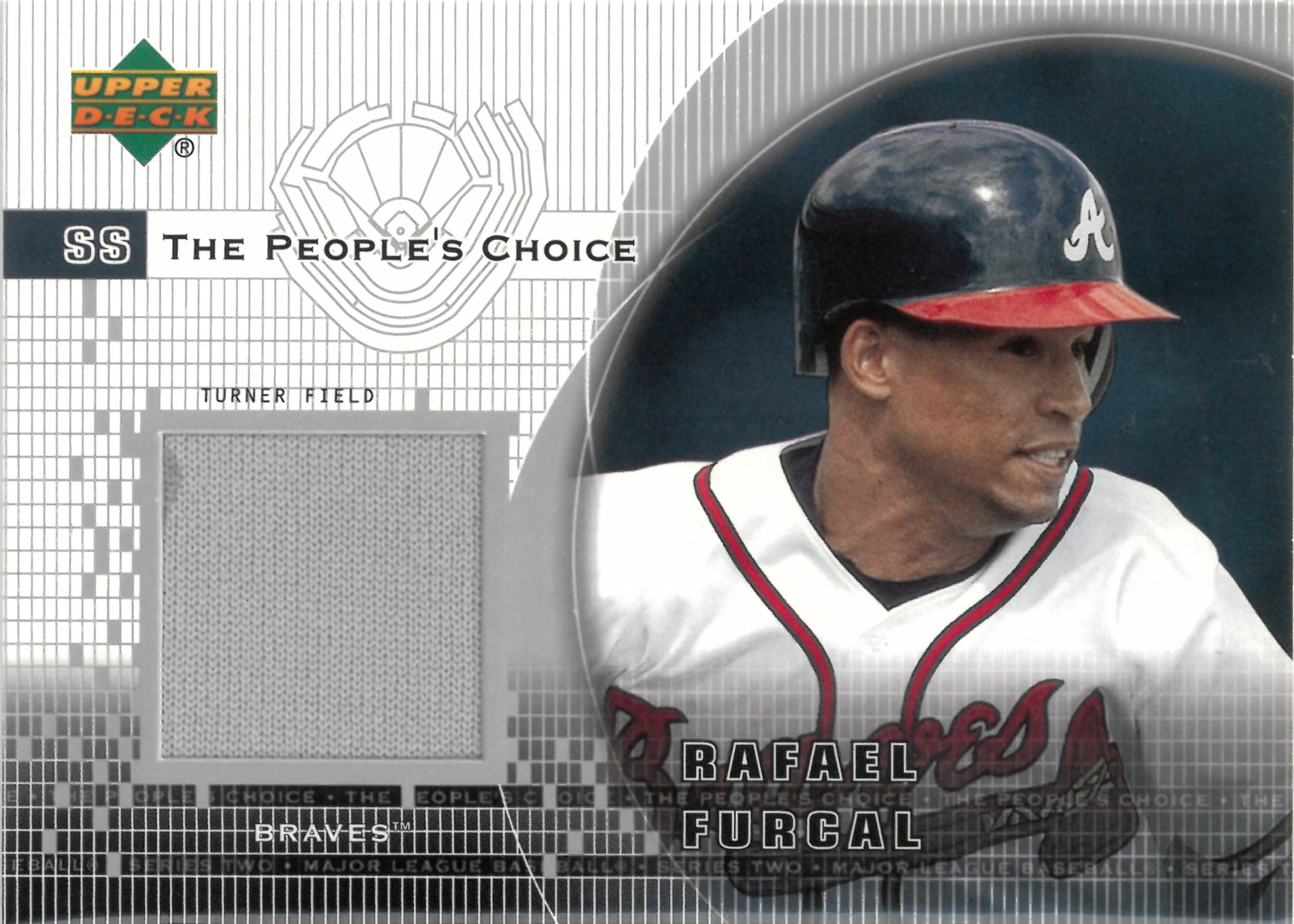 2002 Upper Deck "Rafael Furcal" Relic #PJ-RF(ラファエル・ファーカル)