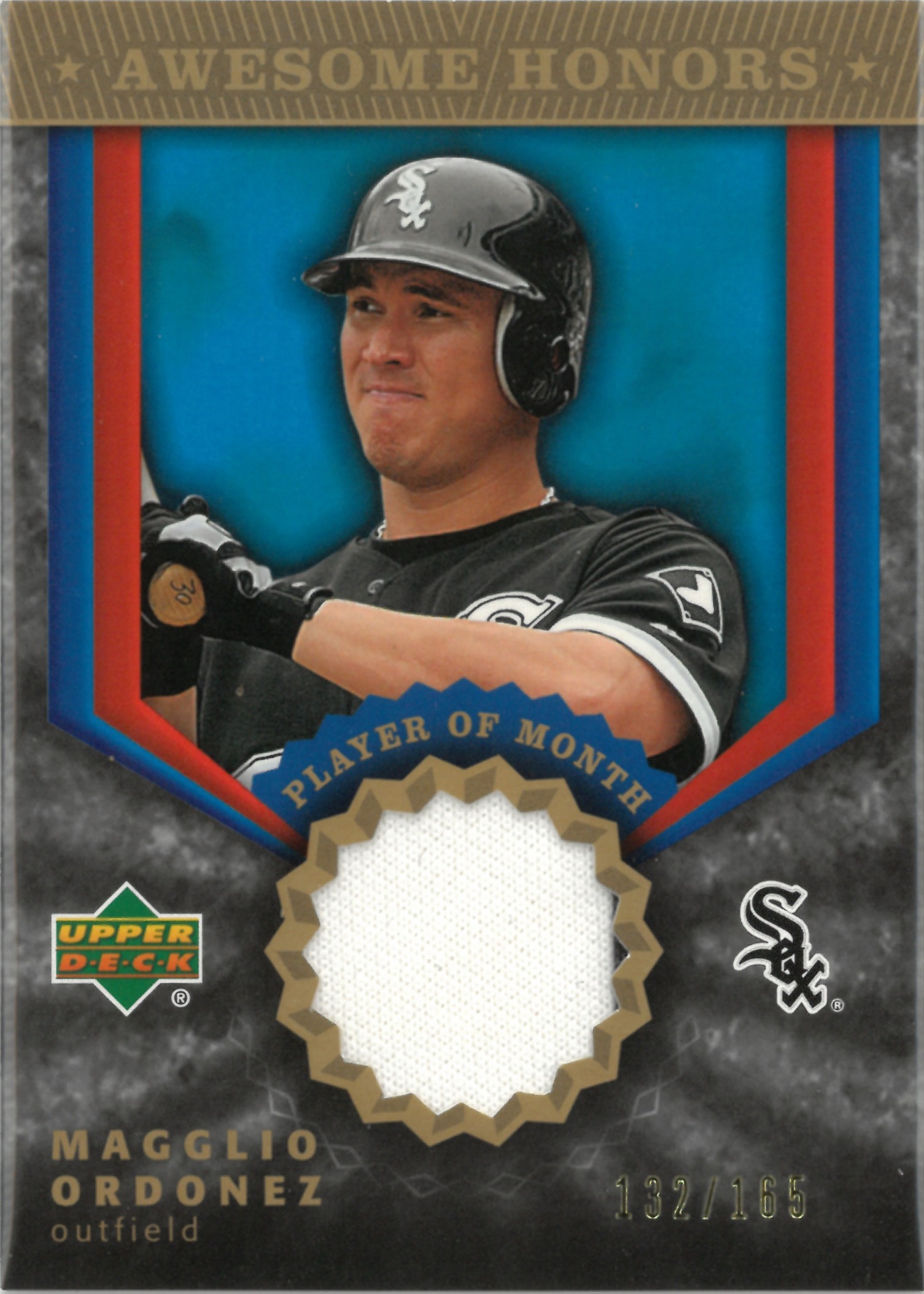 2004 Upper Deck "Magglio Ordonez" Relic【132/165】#AH-MO(マグリオ・オルドニェス)