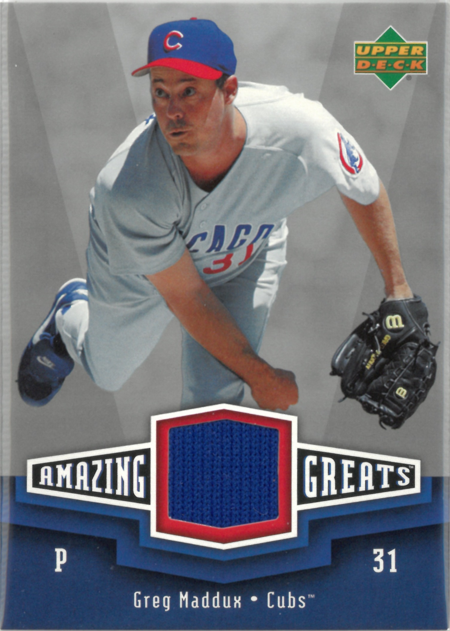 2006 Upper Deck "Greg Maddux" Relic #AG-GM(グレッグ・マダックス)