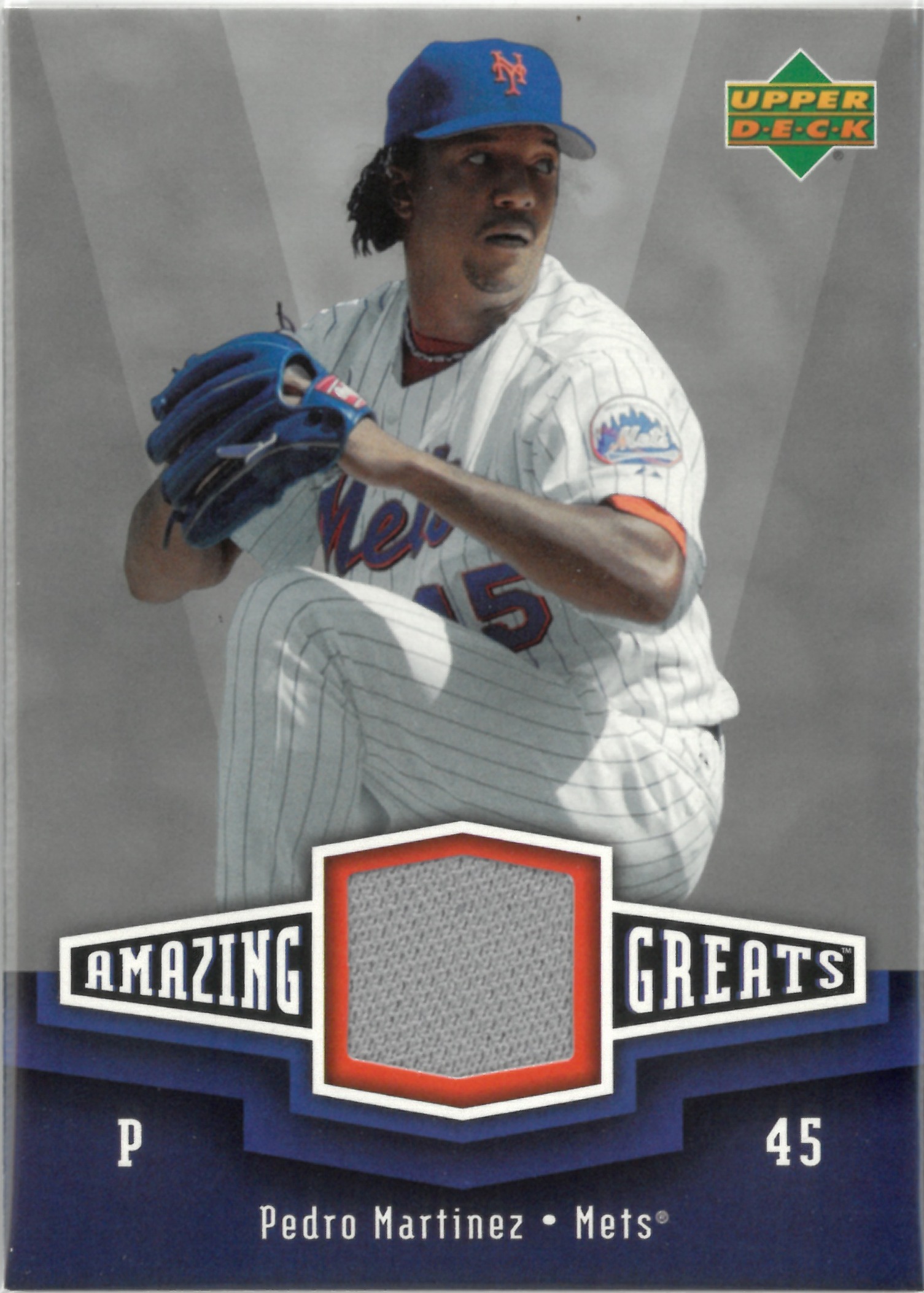2006 Upper Deck "Pedro Martinez" Relic #AG-PM(ペドロ・マルティネス)