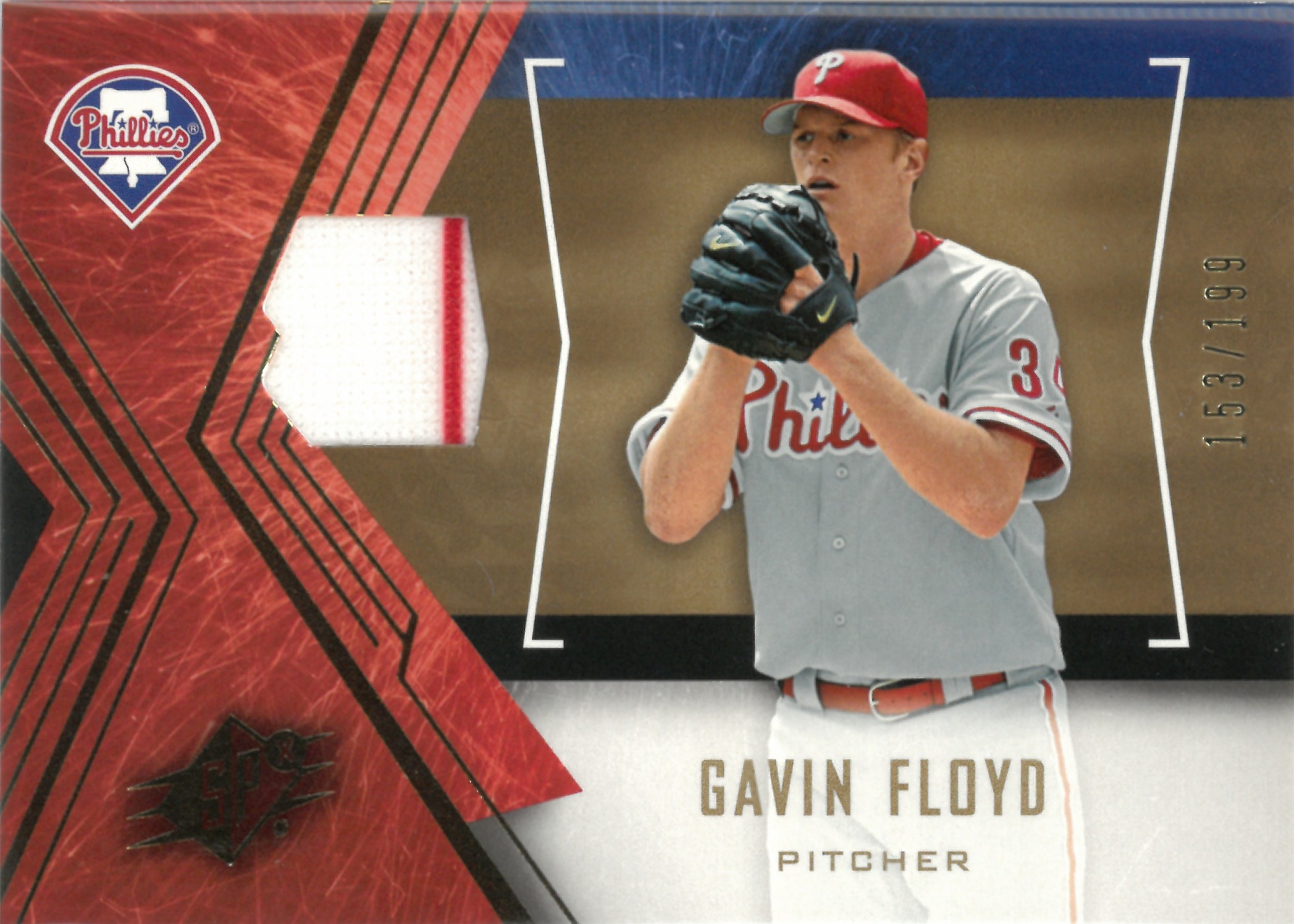 2006 Upper Deck "Gavin Floyd" Relic【153/199】#38(ガビン・フロイド)