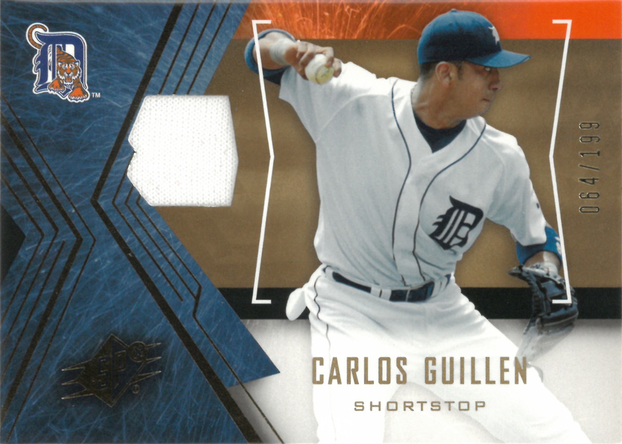 2006 Upper Deck "Carlos Guillen" Relic【064/199】#41(カルロス・ギーエン)
