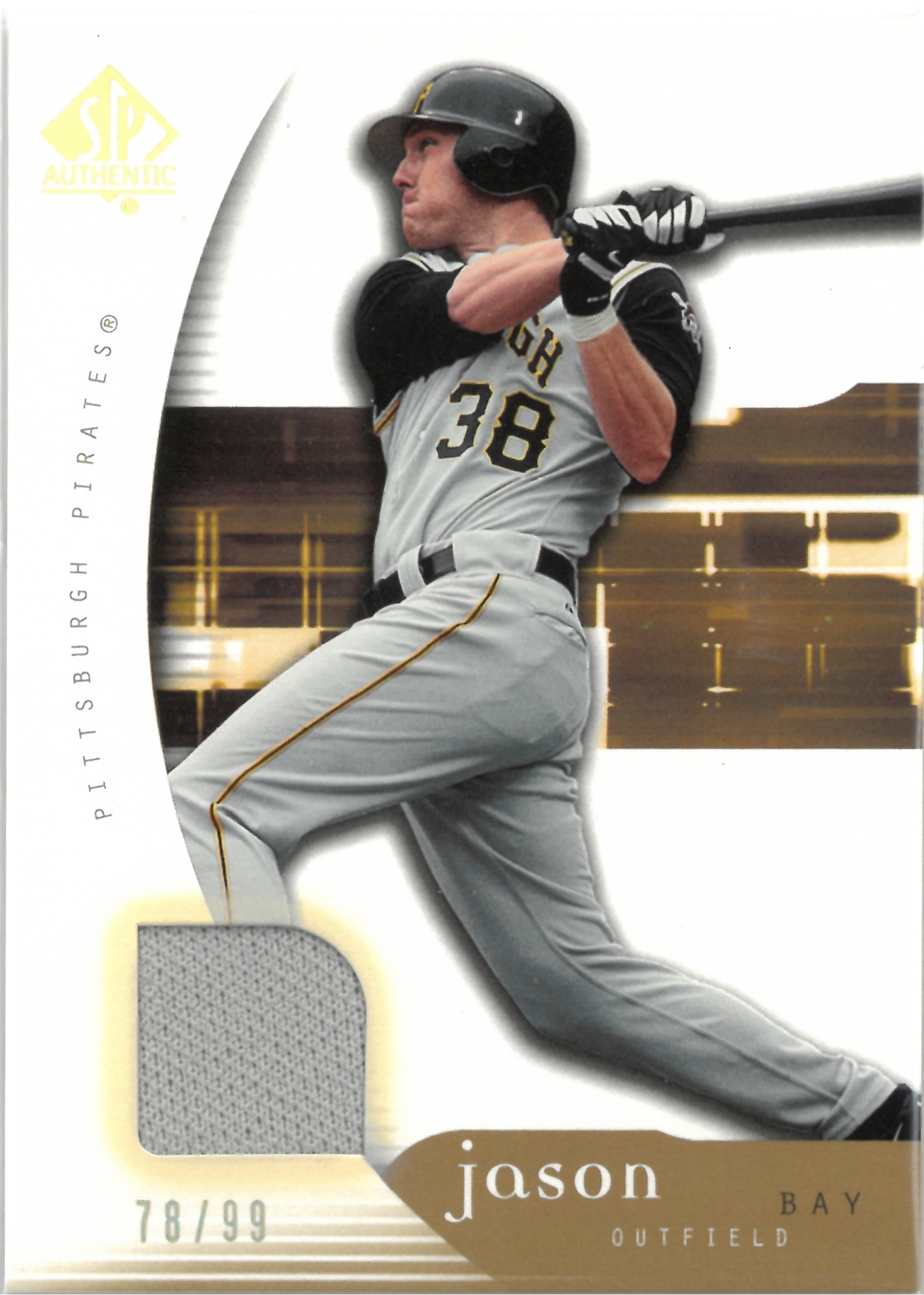 2005 Upper Deck "Jason Bay" Relic【78/99】#47(ジェイソン・ベイ)