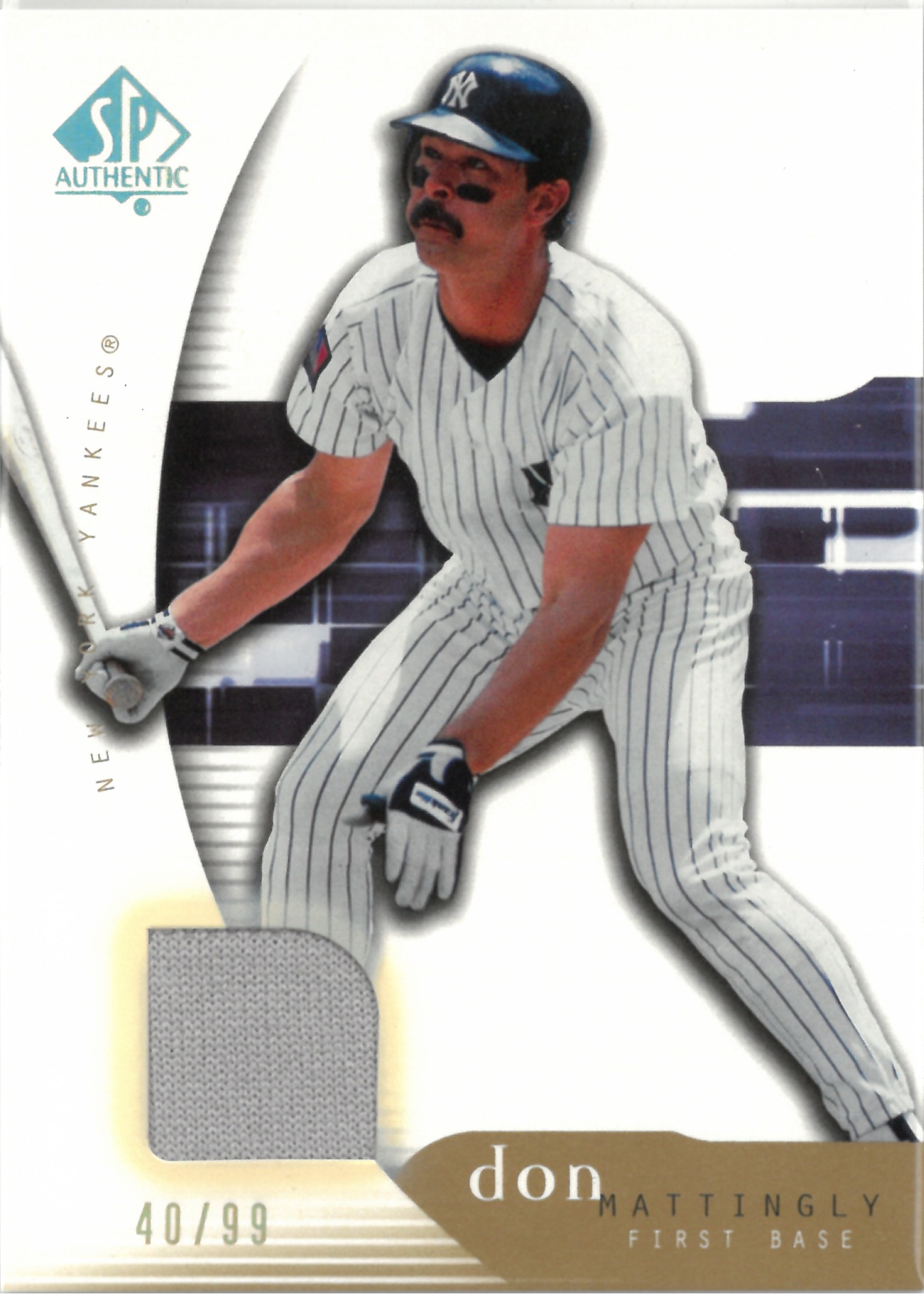2005 Upper Deck "Don Mattingly" Relic【40/99】#33(ドン・マッティングリー)