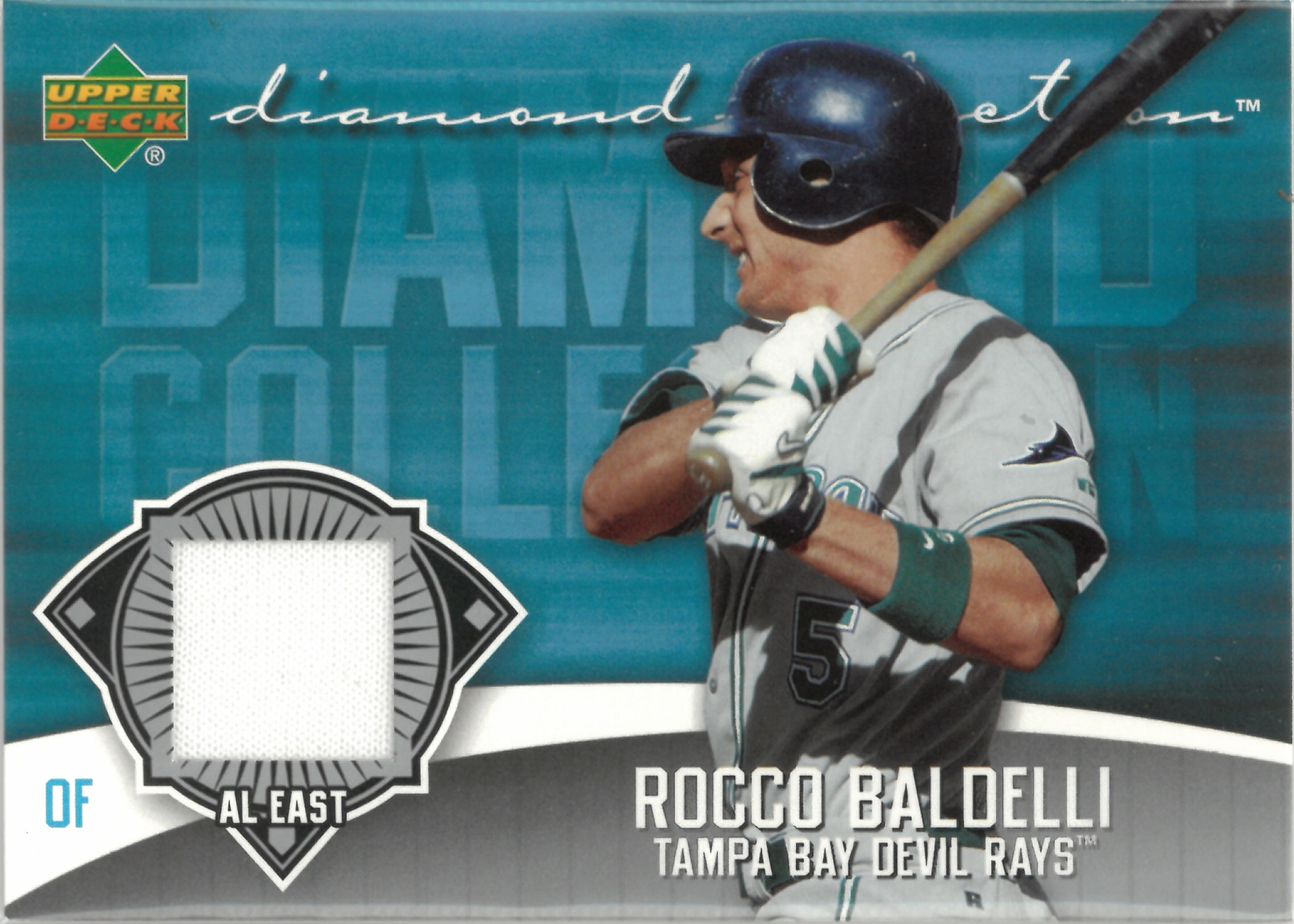 2006 Upper Deck "Rocco Baldelli" Relic #DC-RB(ロッコ・バルデッリ)