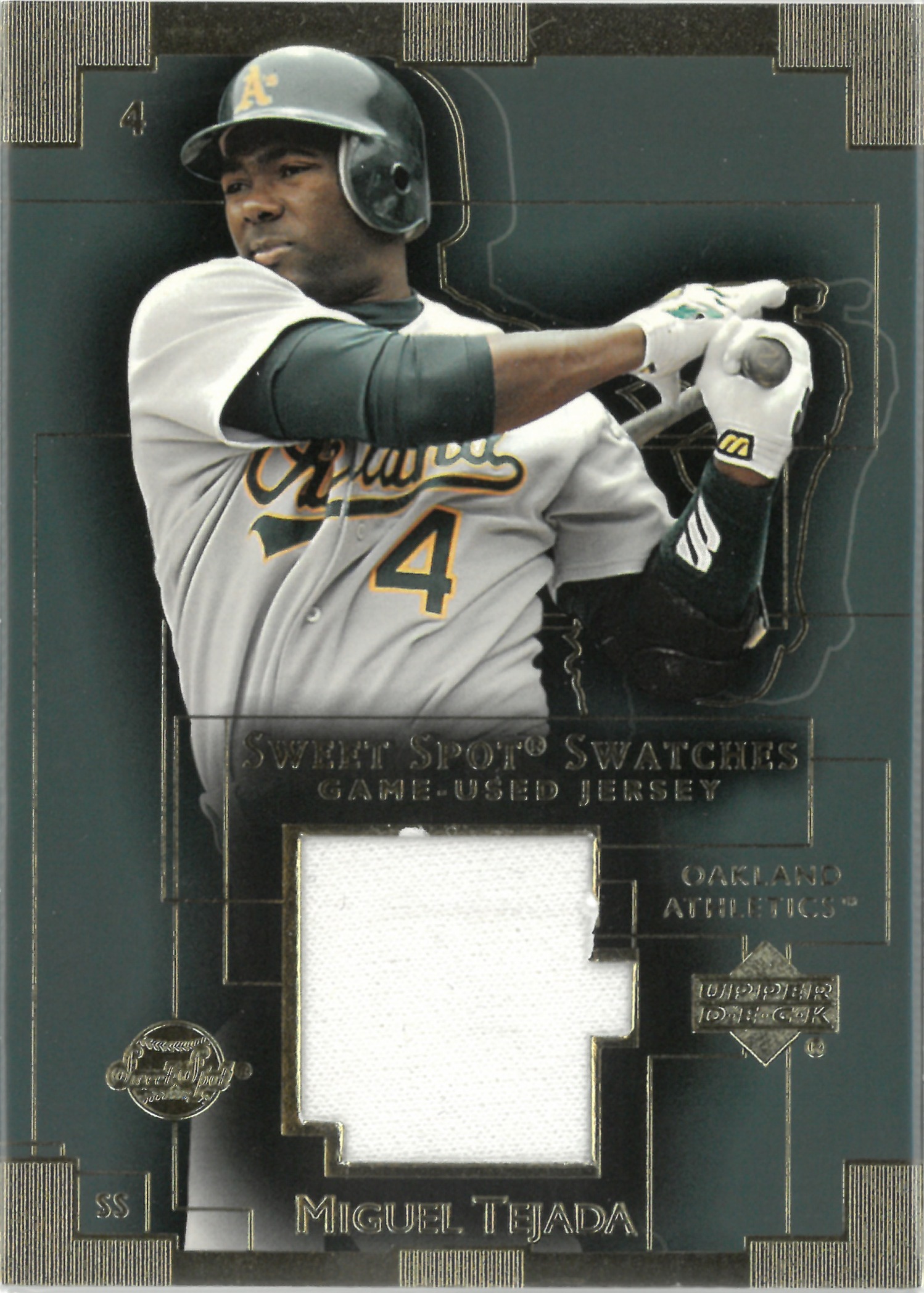 2003 Upper Deck "Miguel Tejada" Relic #MT(ミゲル・テハダ)