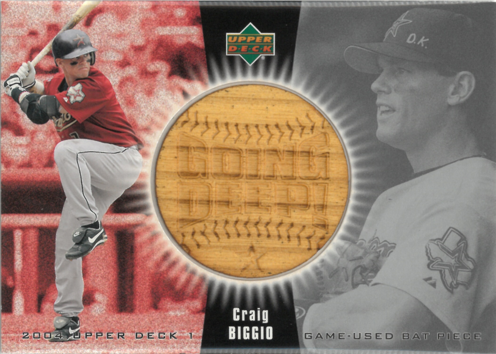 2003 Upper Deck "Craig Biggio" Relic #GD-CB(クレイグ・ビジオ)
