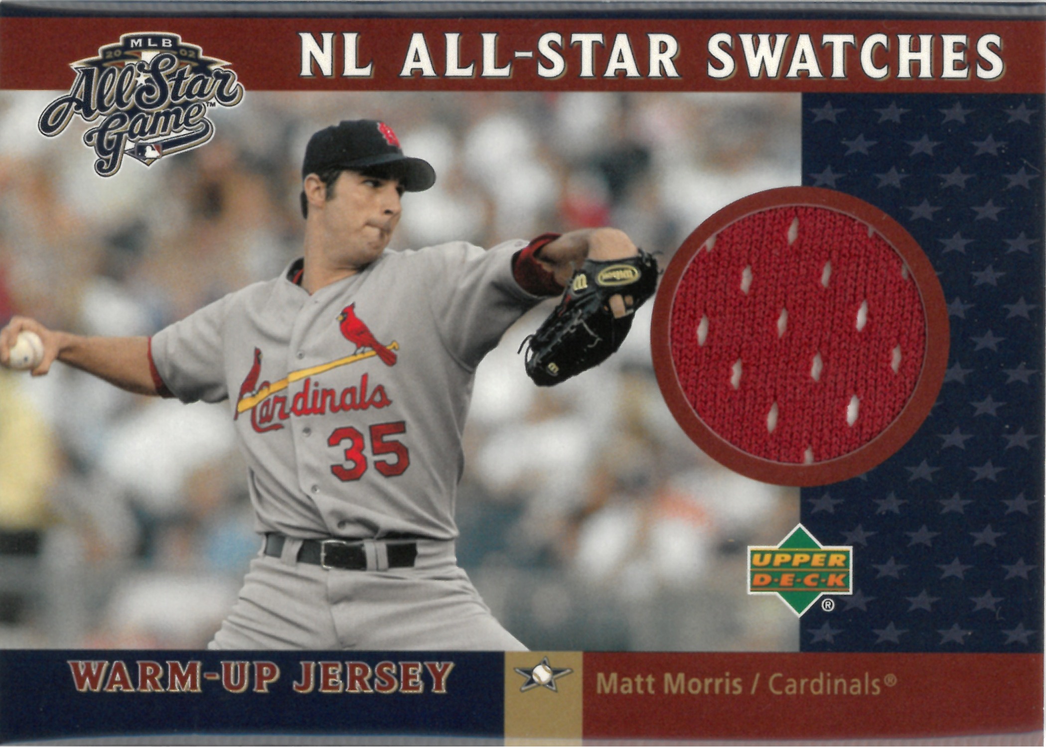 2002 Upper Deck "Matt Morris" Relic #ASN-MM(マット・モリス)