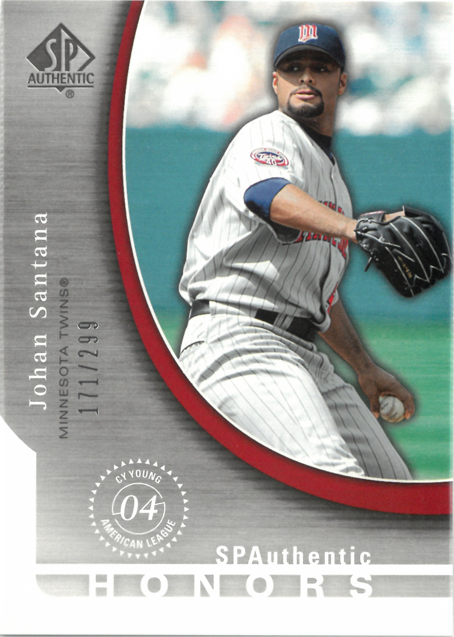 2005 Upper Deck "Johan Santana"【171/299】#SH-JS(ヨハン・サンタナ)