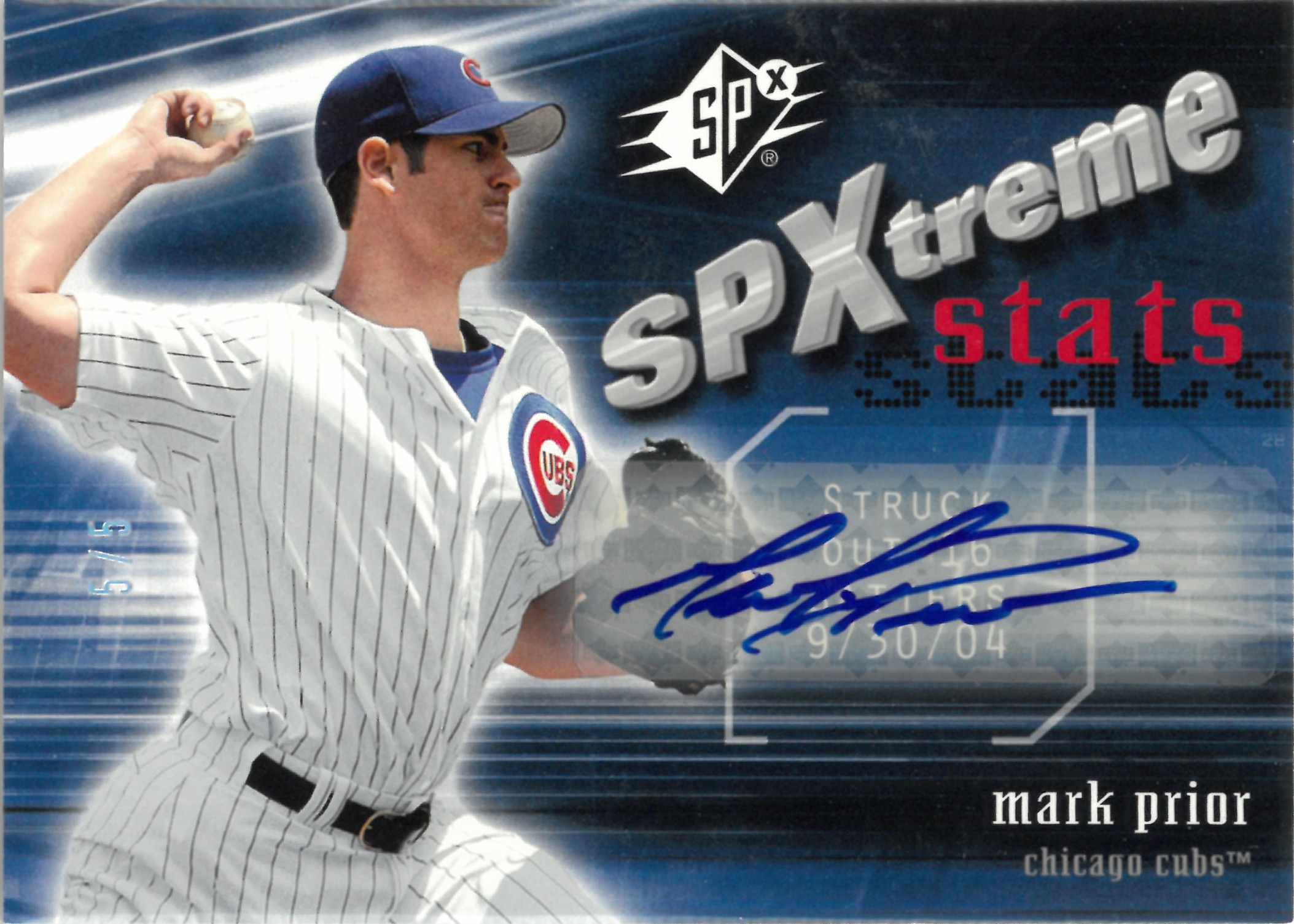 2005 Upper Deck "Mark Prior" Auto【5/5】#SS-MP(マーク・プライアー)