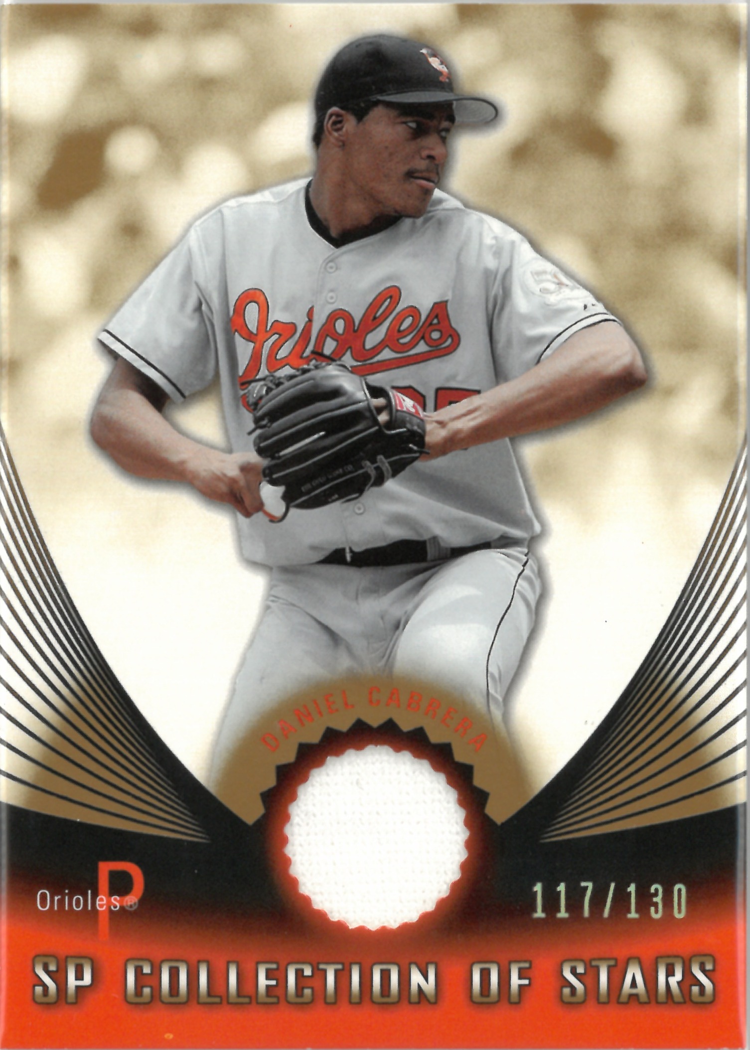 2005 Upper Deck "Daniel Cabrera" Relic【117/130】#CS-DC(ダニエル・カブレラ)
