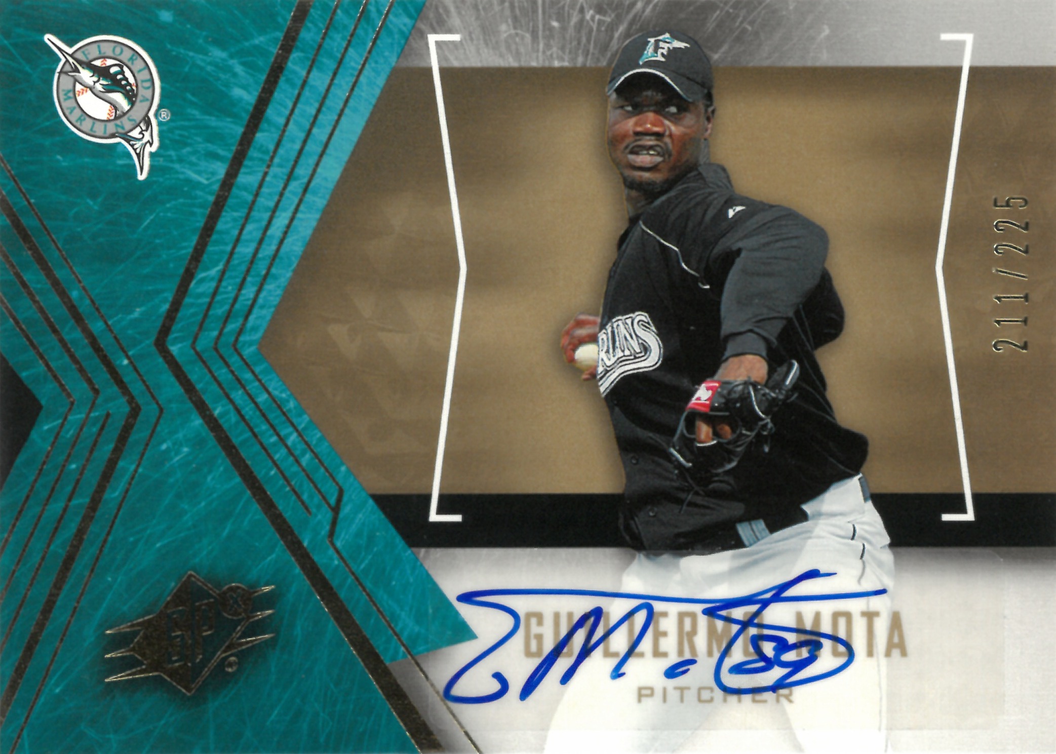 2005 Upper Deck "Guillermo mota" Auto【211/225】#40(ギレルモ・モタ)