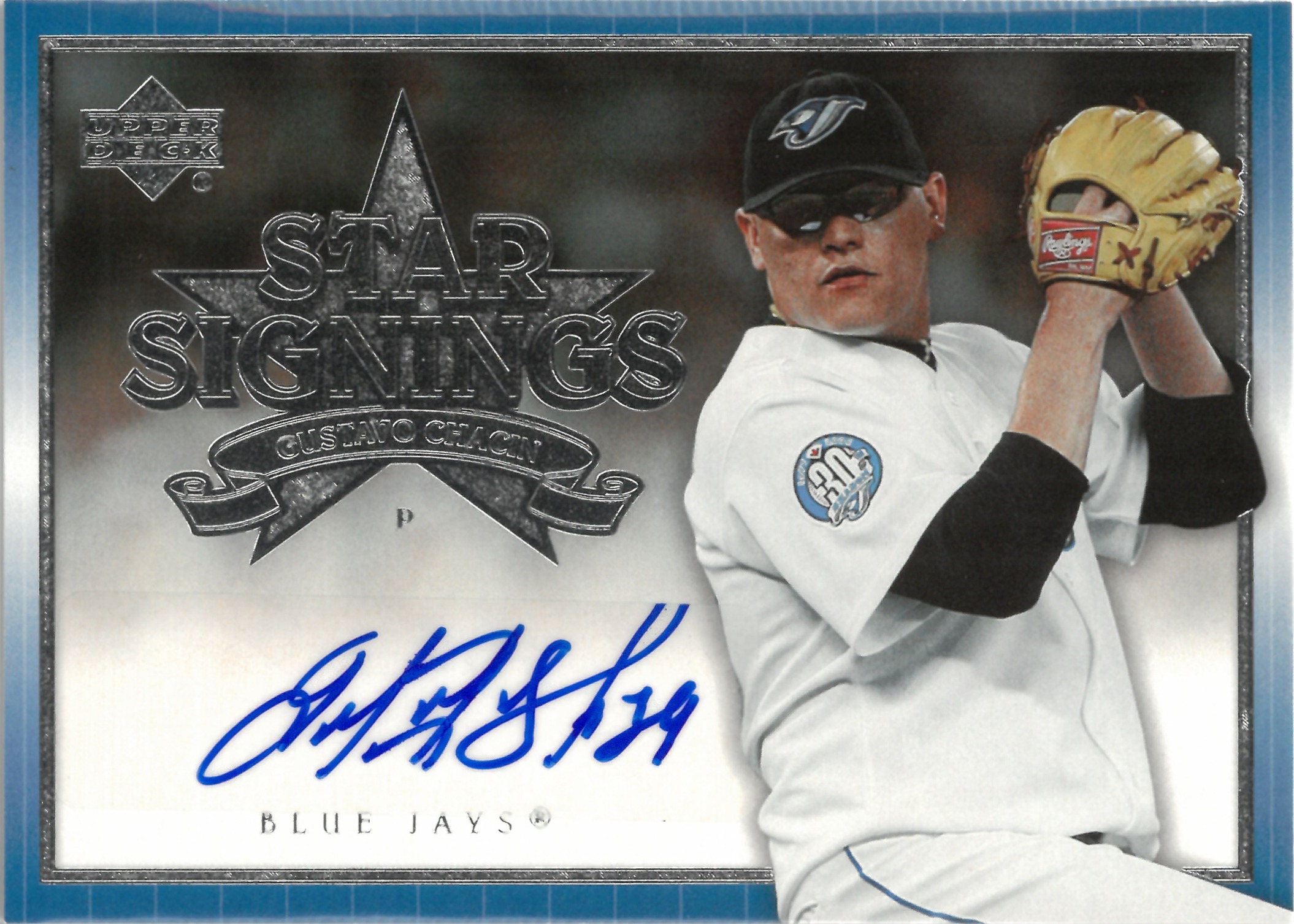2007 Upper Deck "Gustavo Chacin" Auto #SS-GC(グスタボ・チャシーン)