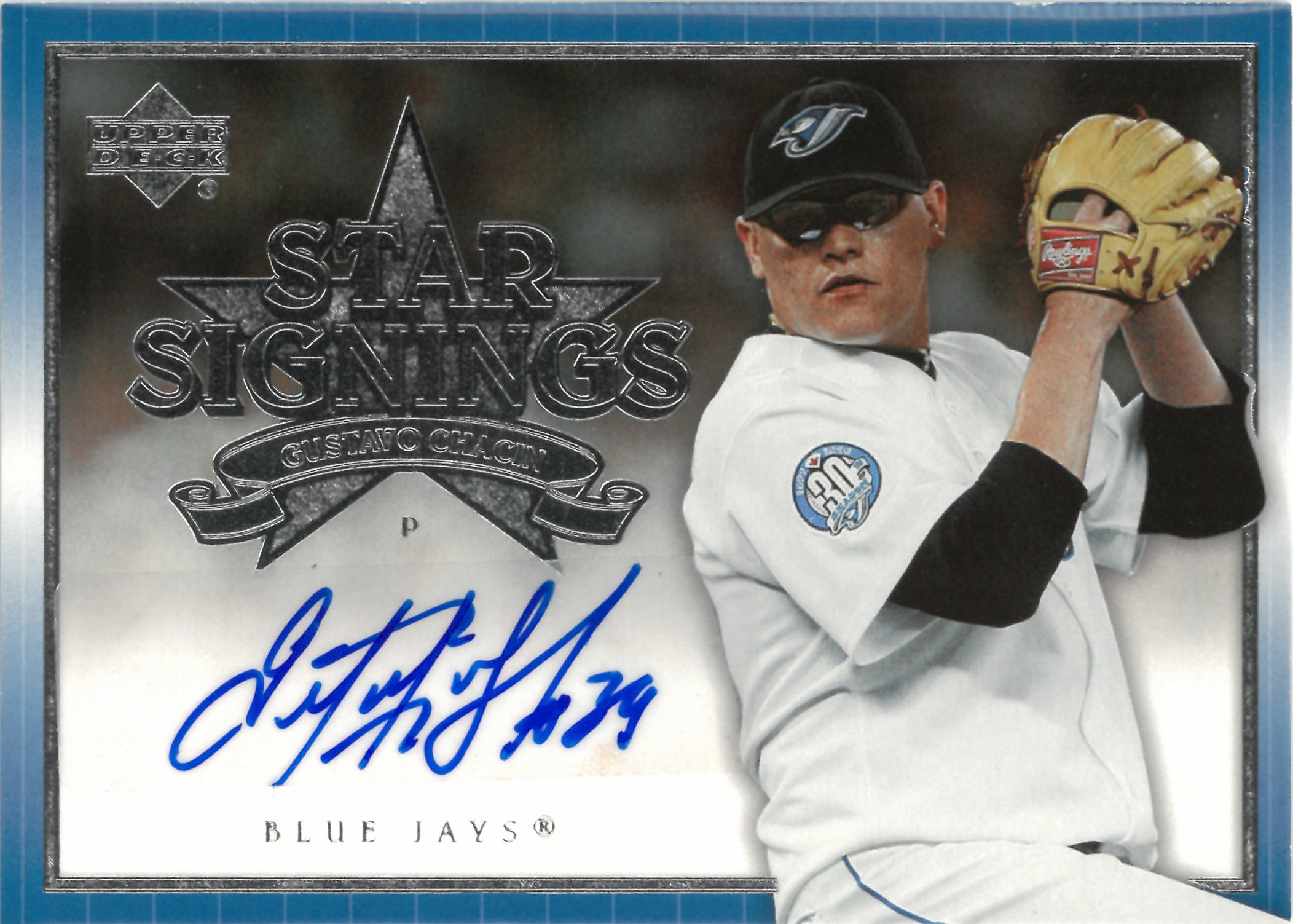 2007 Upper Deck "Gustavo Chacin" Auto #SS-GC(グスタボ・チャシーン)