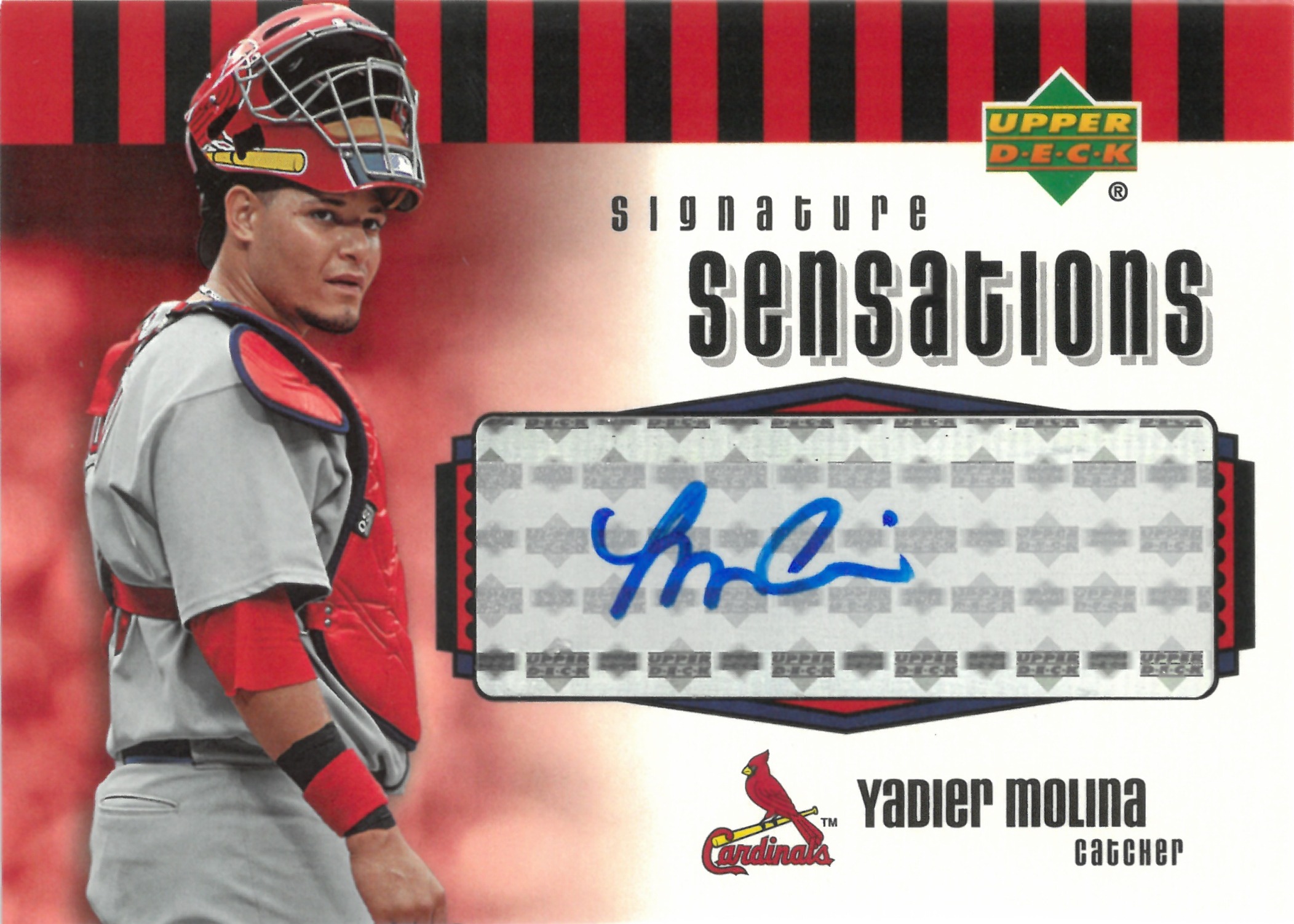 2006 Upper Deck "Yadier Molina" Auto #SS-YM(ヤディアー・モリーナ)