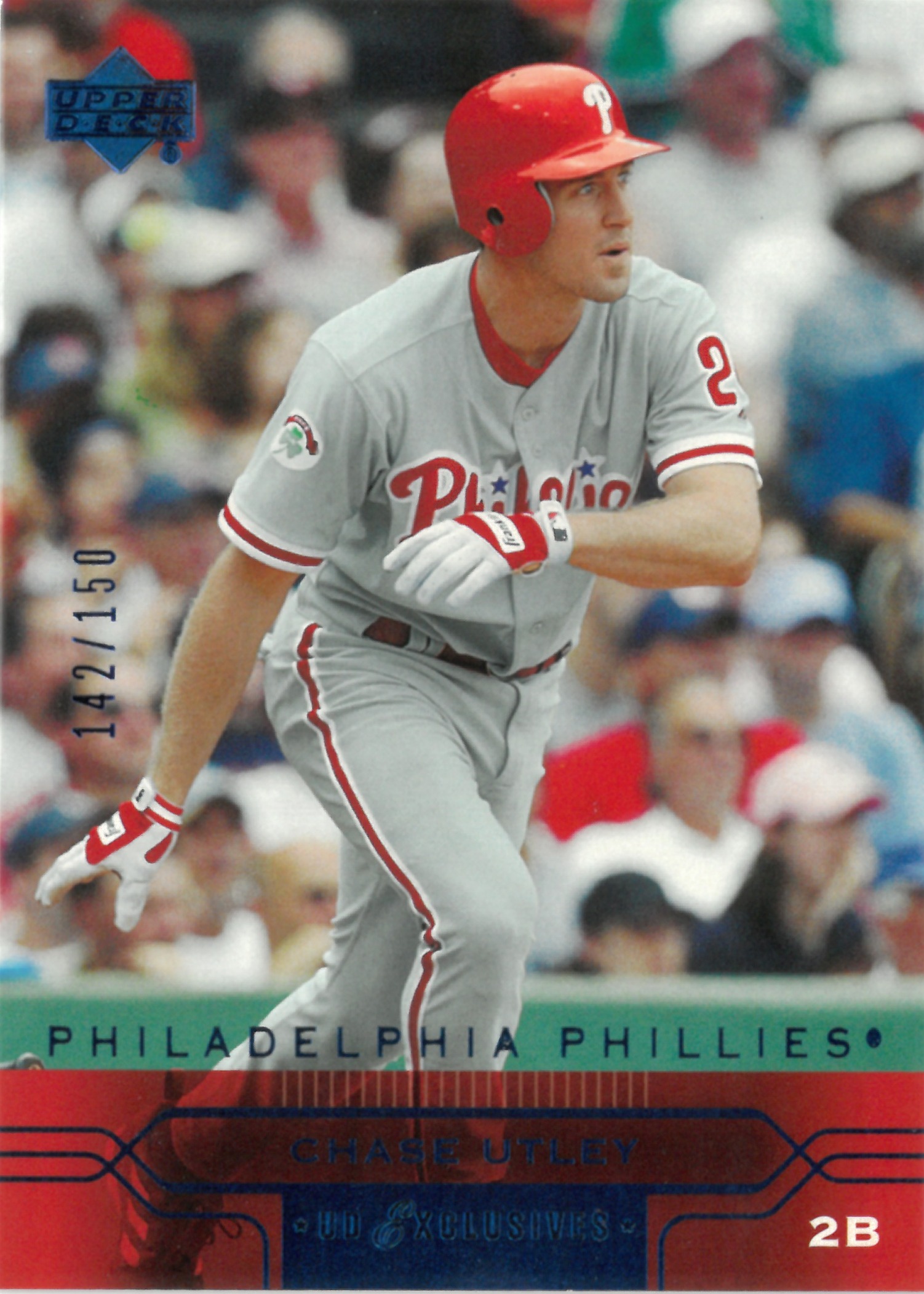 2005 Upper Deck "Chase Utley"【142/150】#384(チェイス・アトリー)