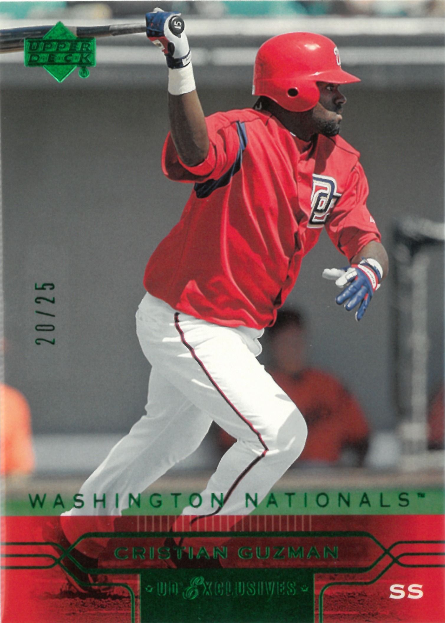 2005 Upper Deck "Cristian Guzman"【20/25】#421(クリスチャン・グーズマン)