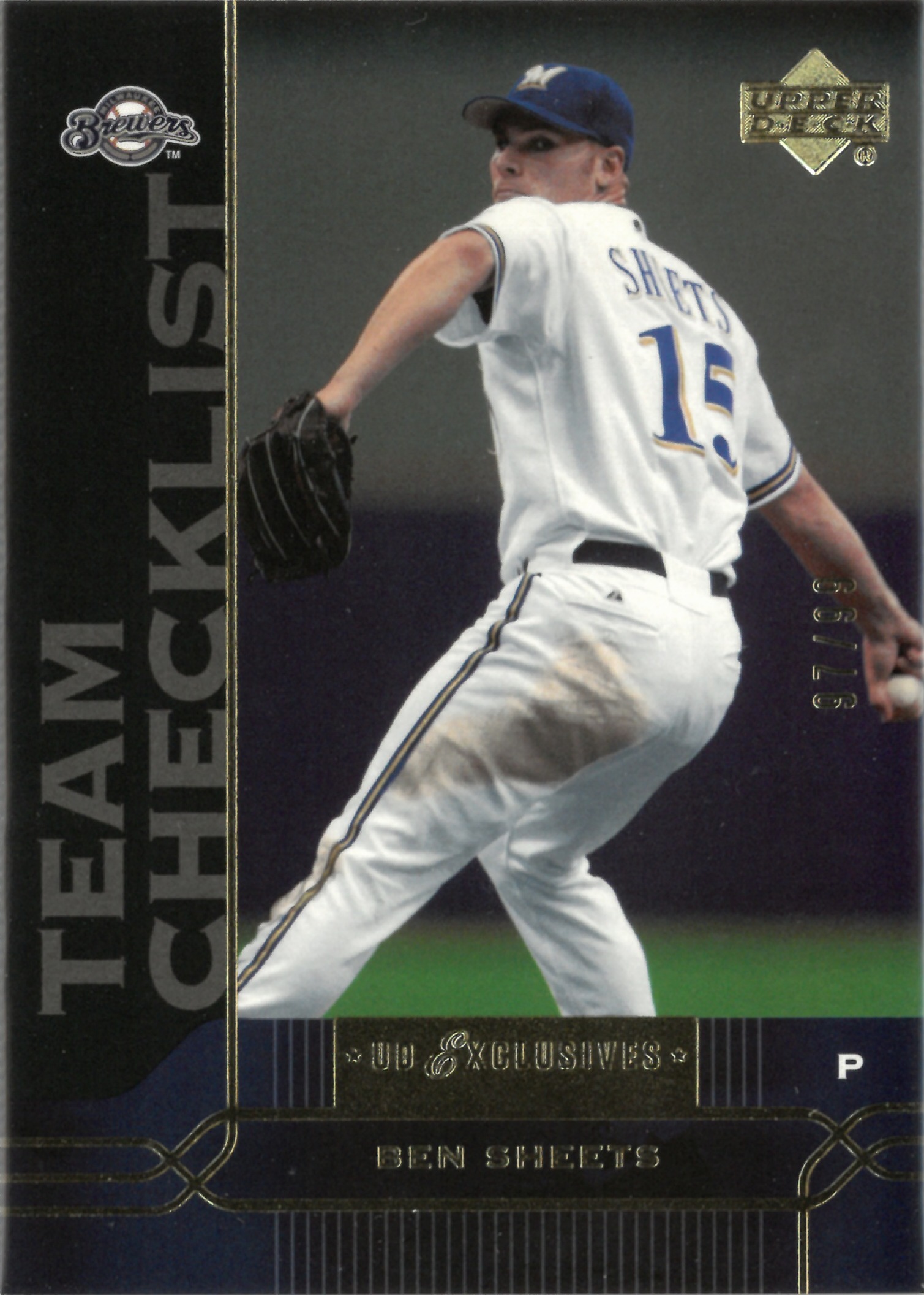 2005 Upper Deck "Ben Sheets"【97/99】#486(ベン・シーツ)