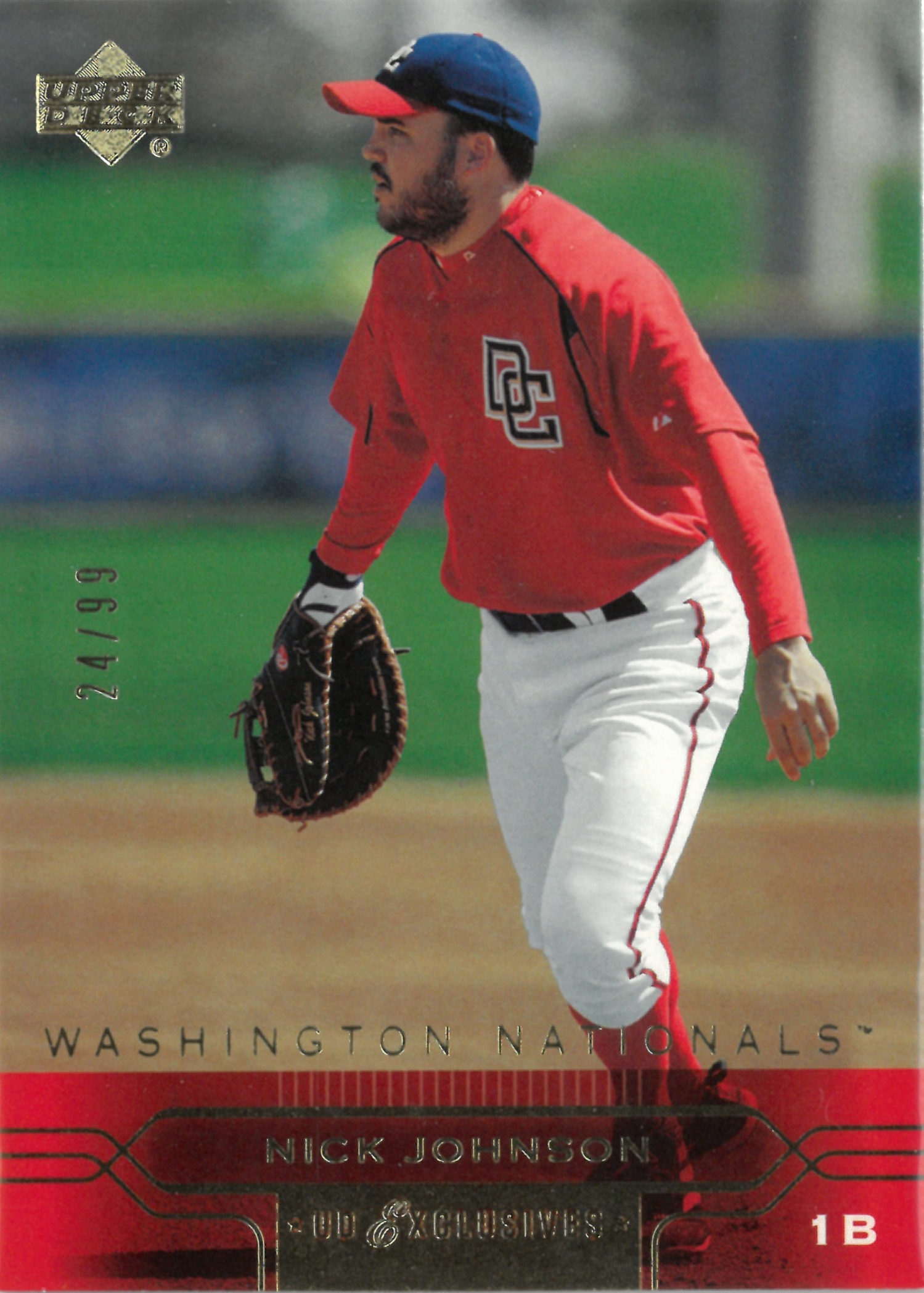 2005 Upper Deck "Nick Johnson"【24/99】#424(ニック・ジョンソン)