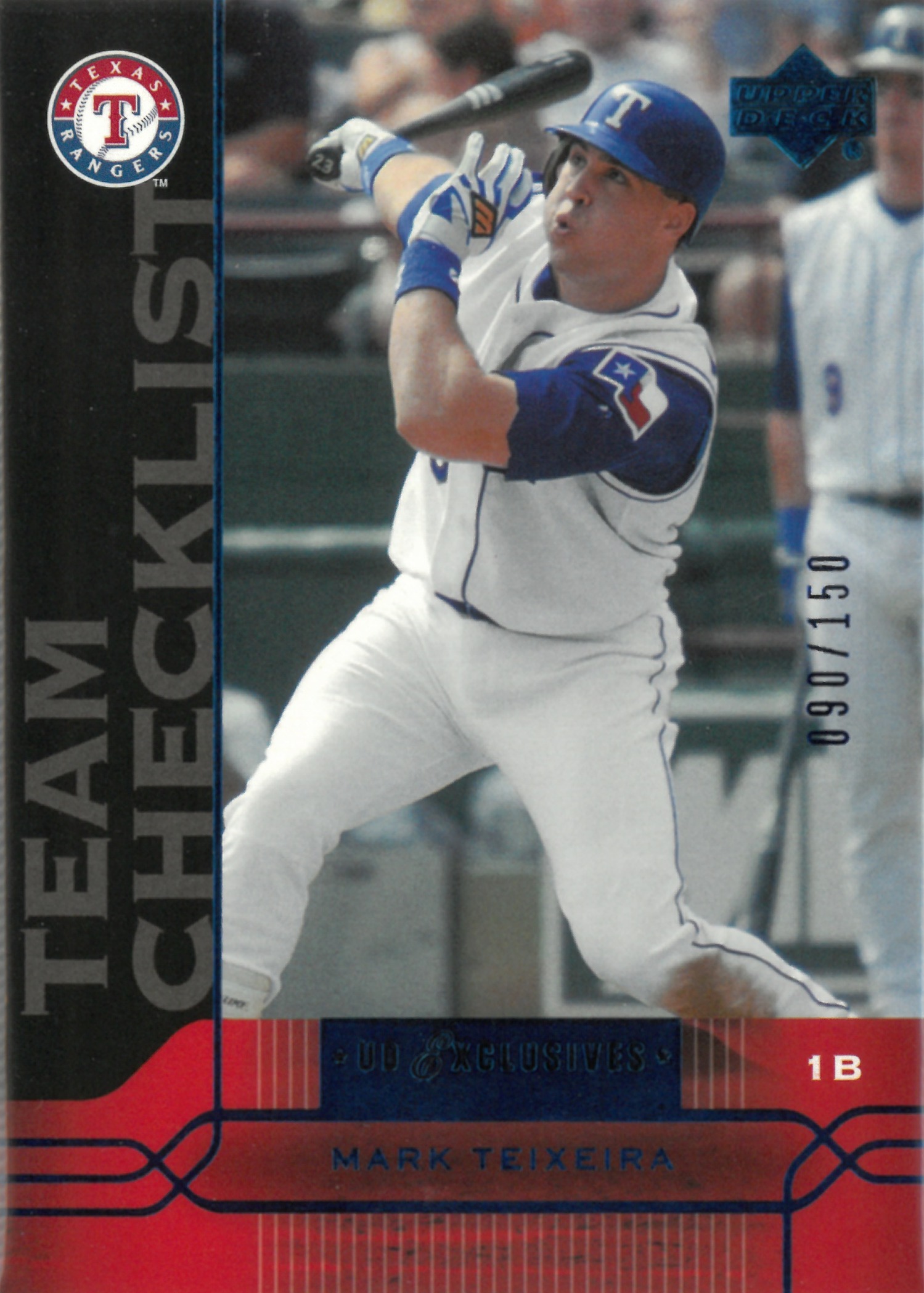 2005 Upper Deck "Mark Teixeira"【090/150】#498(マーク・テシェイラ)