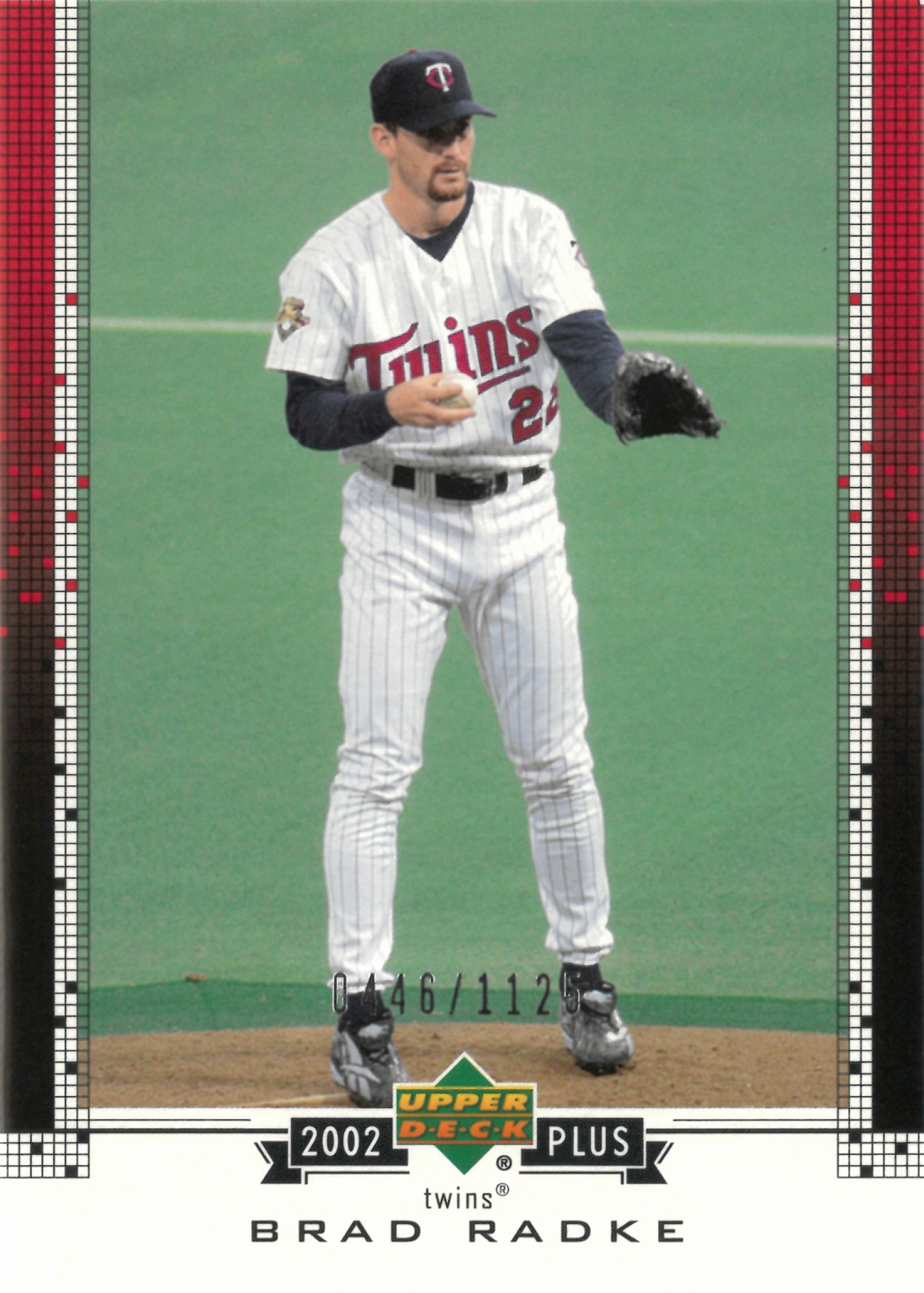 2002 Upper Deck "Brad Radke"【0446/1125】#UD33(ブラッド・ラドキー)