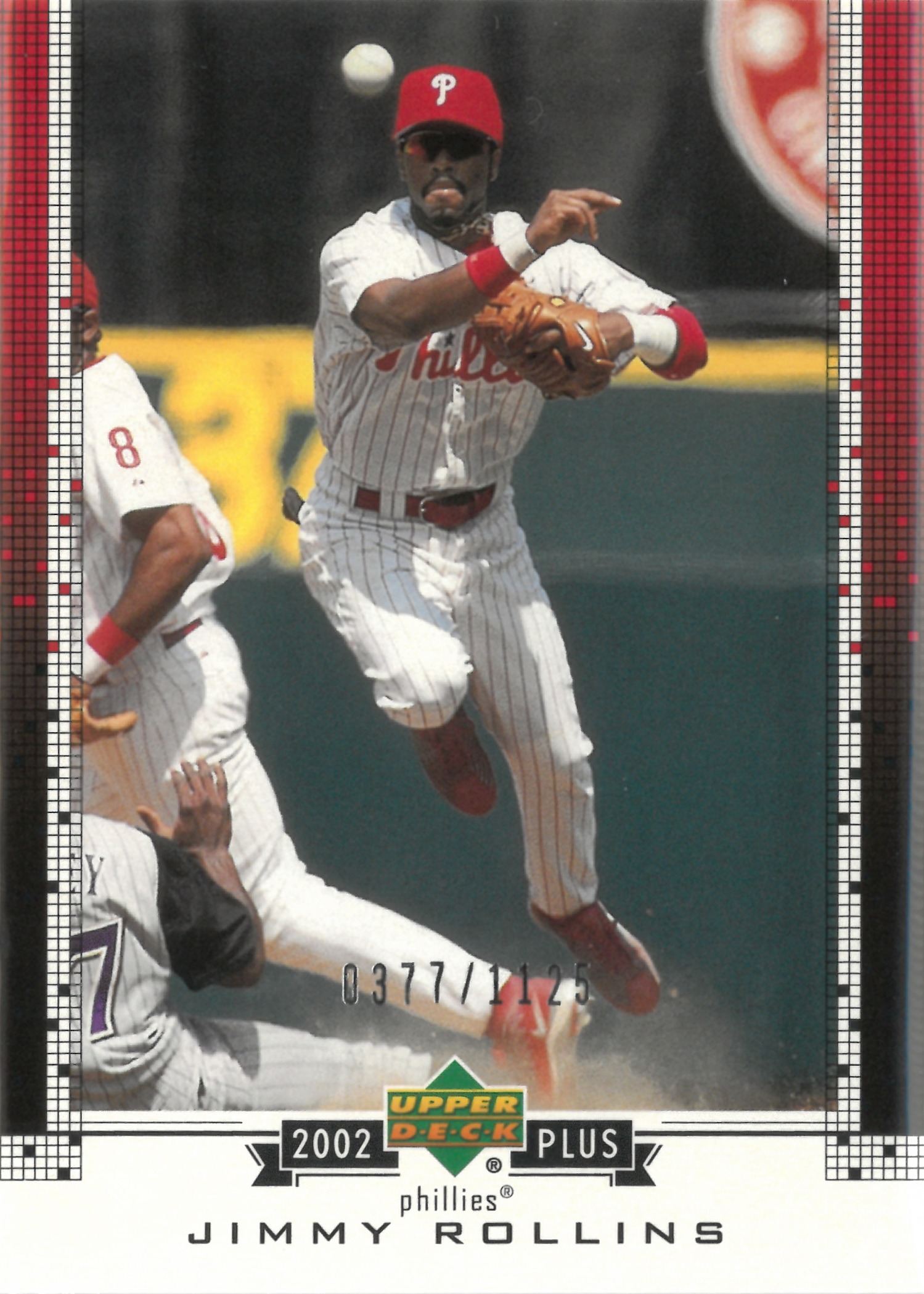 2002 Upper Deck "Jimmy Rollins"【0377/1125】#UD89(ジミー・ロリンズ)