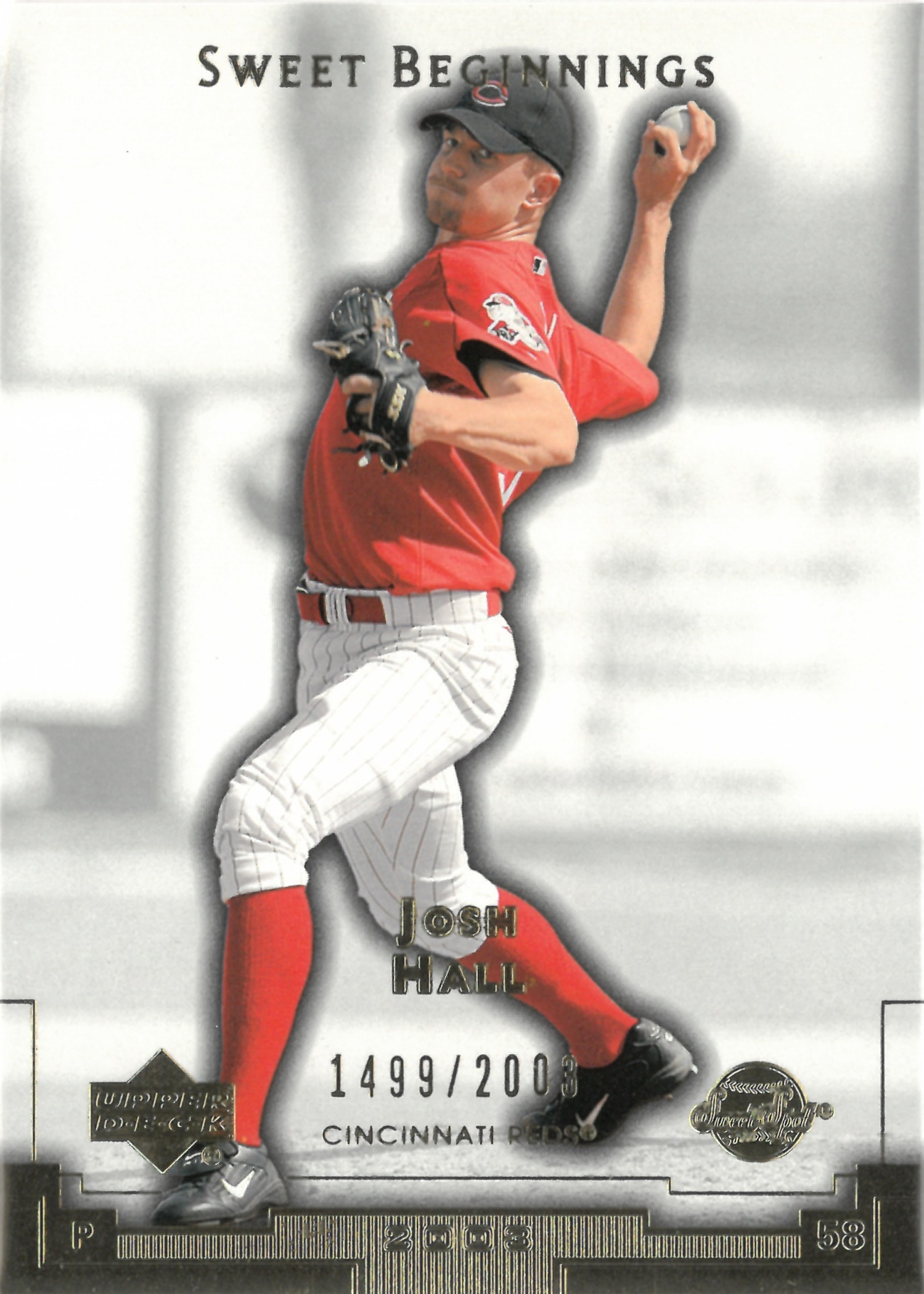 2003 Upper Deck "Josh Hall"【1499/2003】#162(ジョシュ・ホール)