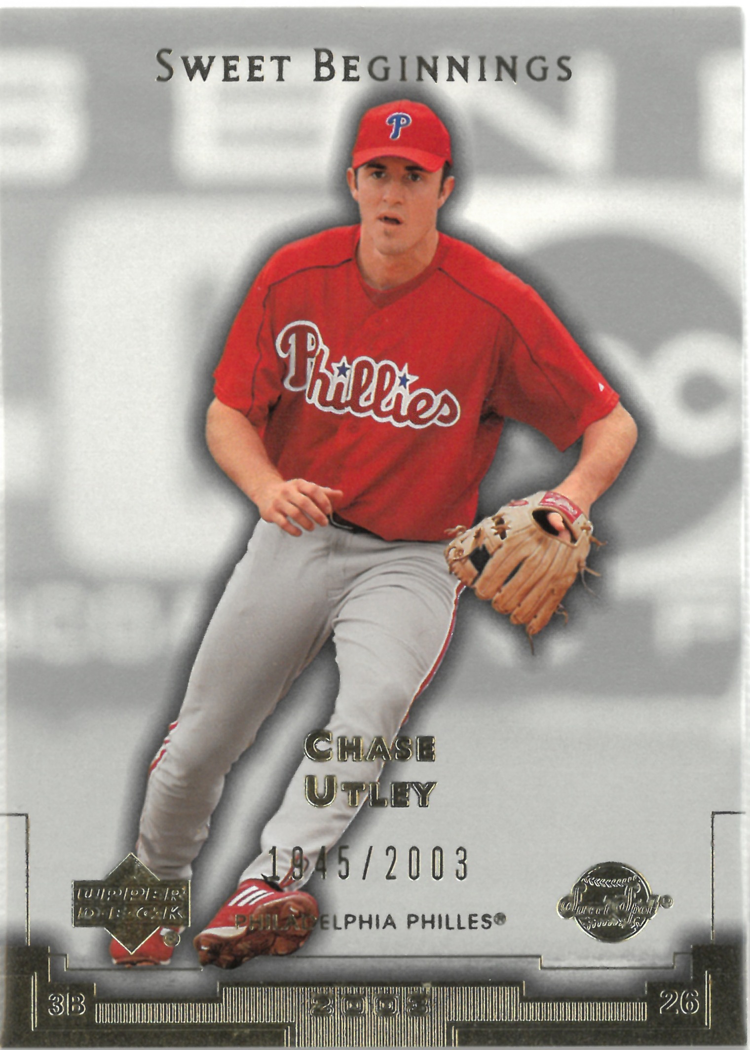 2003 Upper Deck "Chase Utley"【1945/2003】#183(チェイス・アトリー)