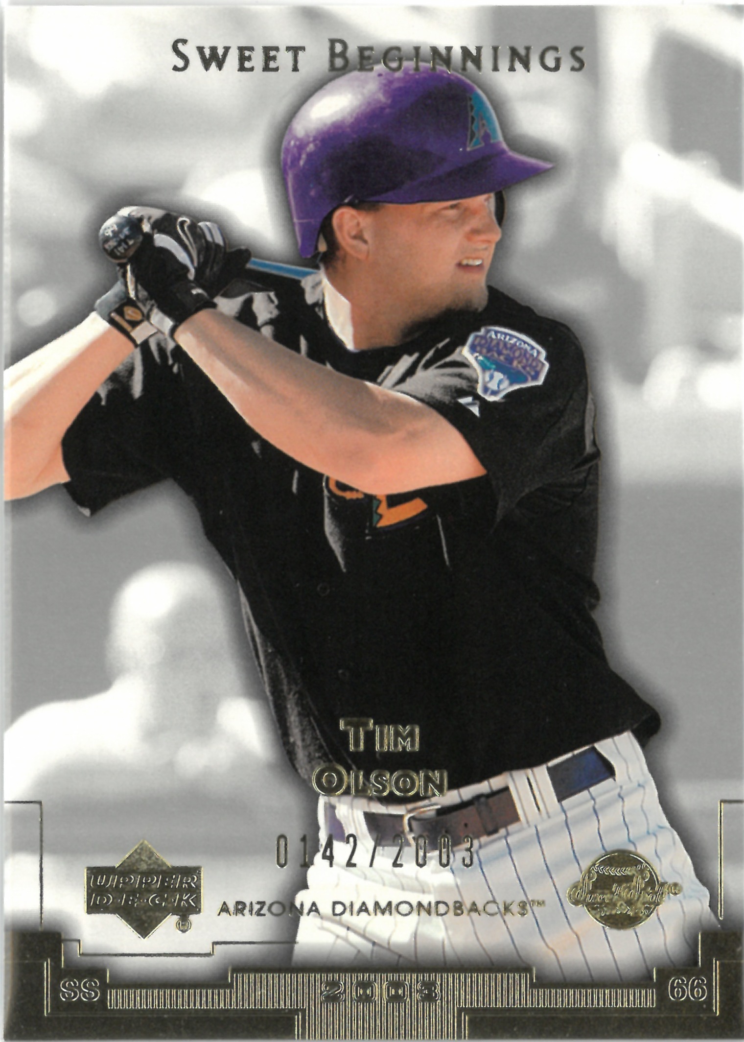2003 Upper Deck "Tim Olson"【0142/2003】#186(ティム・オルソン)