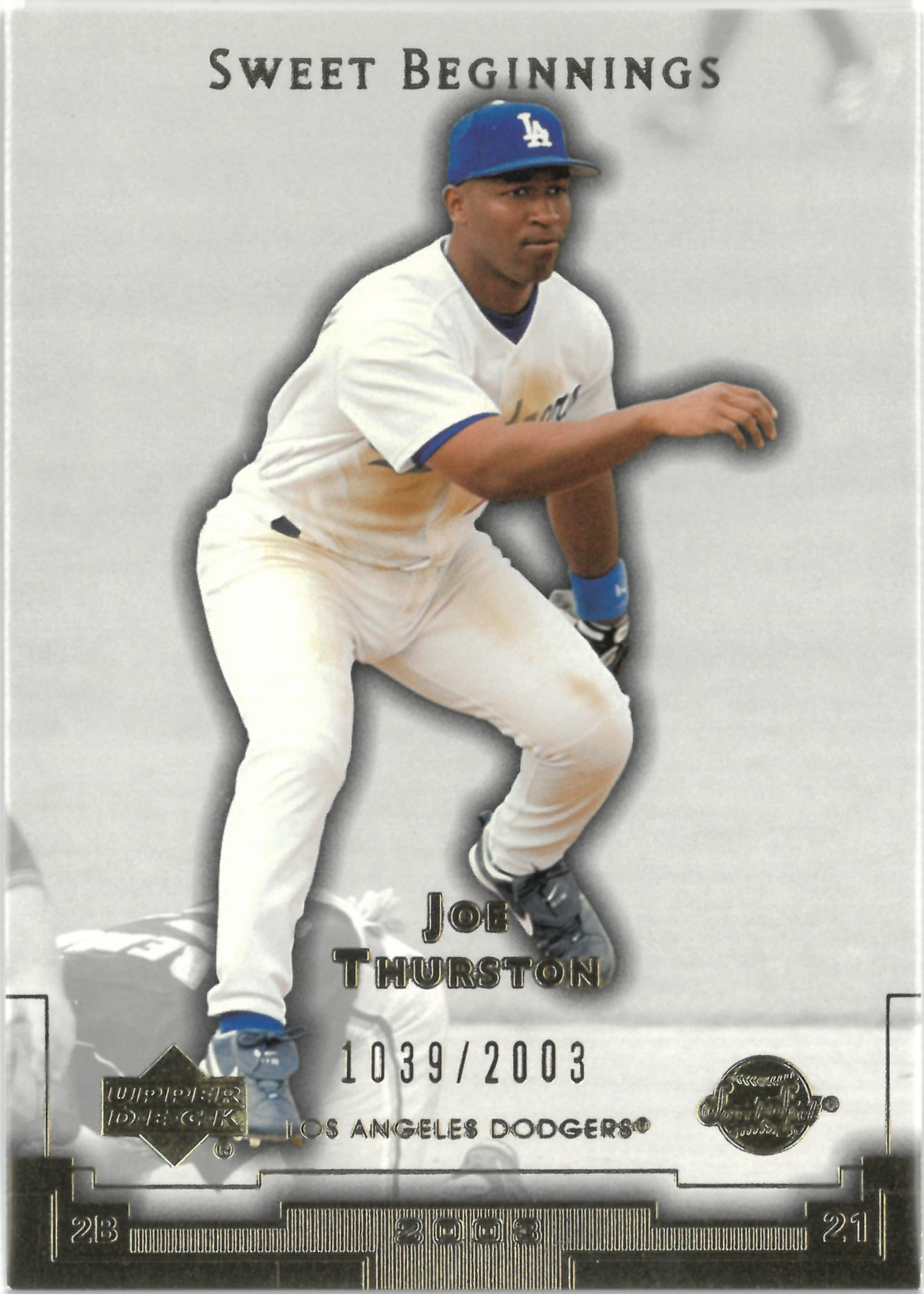 2003 Upper Deck "Joe Thurston"【1039/2003】#187(ジョー・サーストン)