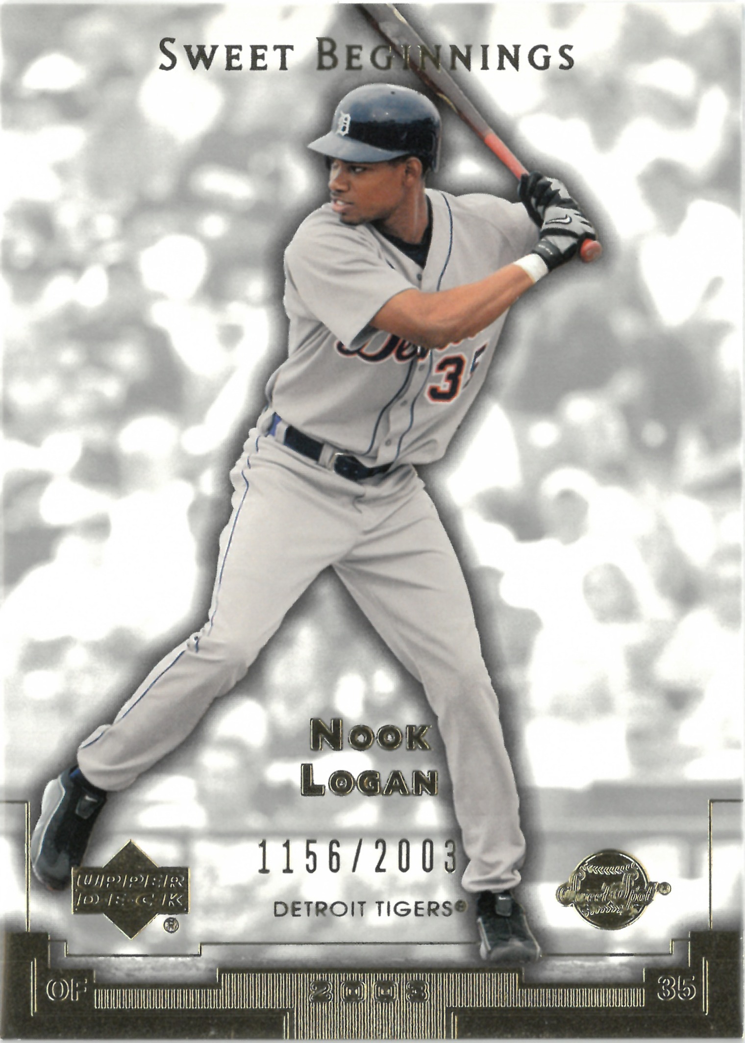 2003 Upper Deck "Nook Logan"【1156/2003】#172(ヌーク・ローガン)