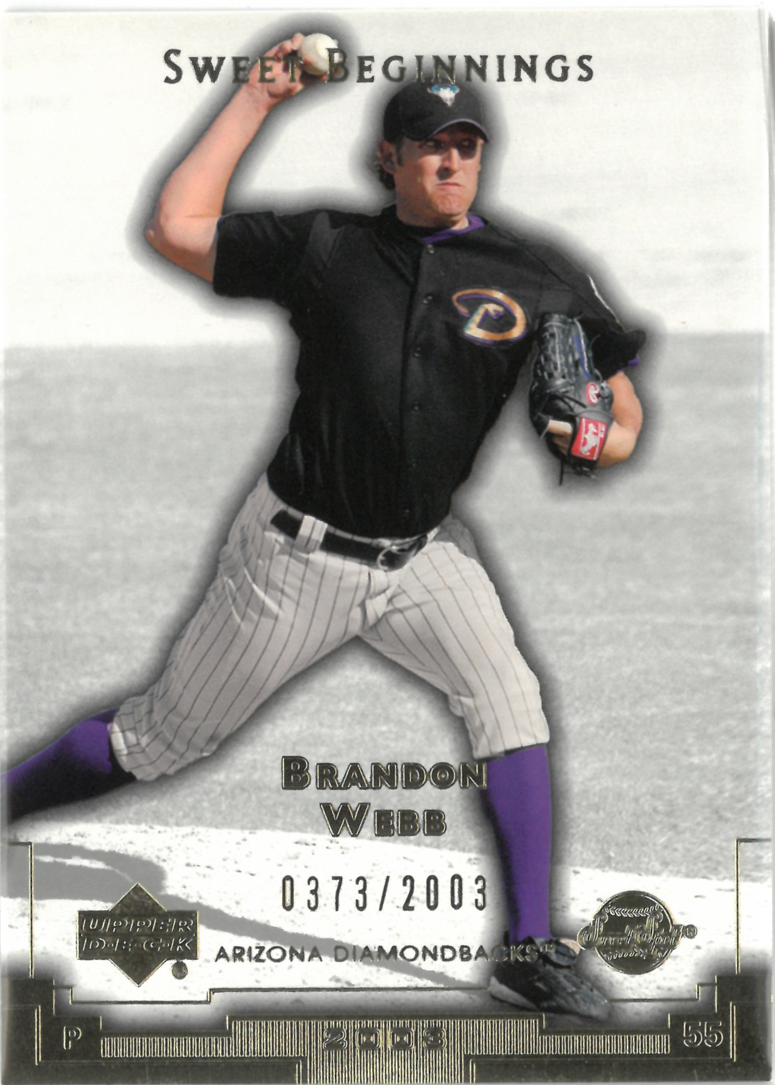 2003 Upper Deck "Brandon Webb"【0373/2003】#151(ブランドン・ウェブ)
