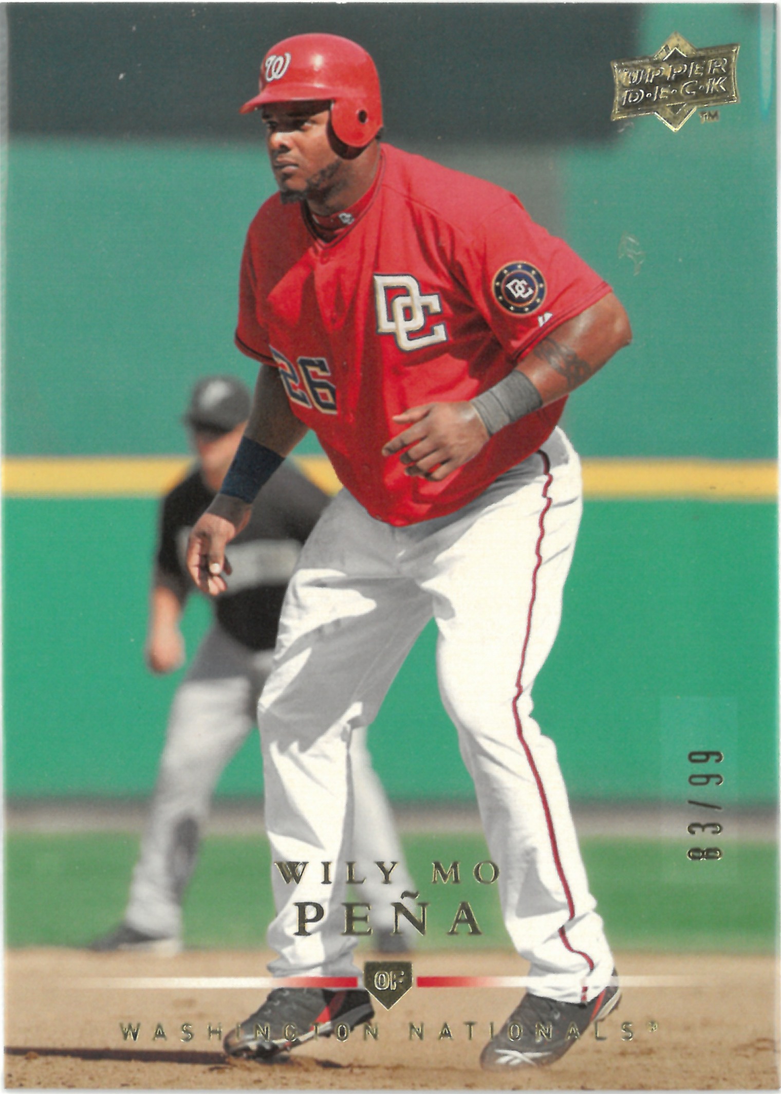 2008 Upper Deck "Wily Mo Pena"【83/99】#696(ウィリー・モー・ペーニャ)