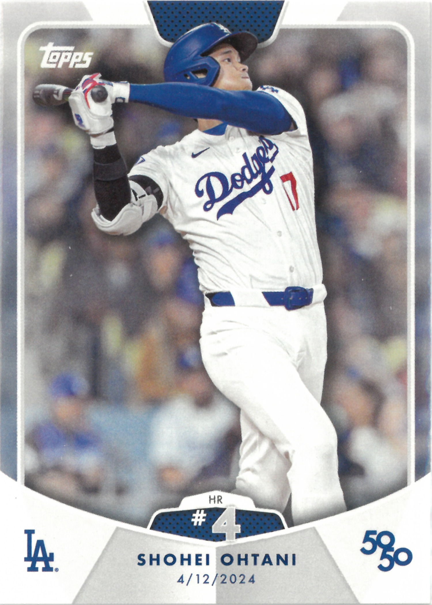 2024 Topps "Shohei Ohtani" #HR#4(大谷 翔平)