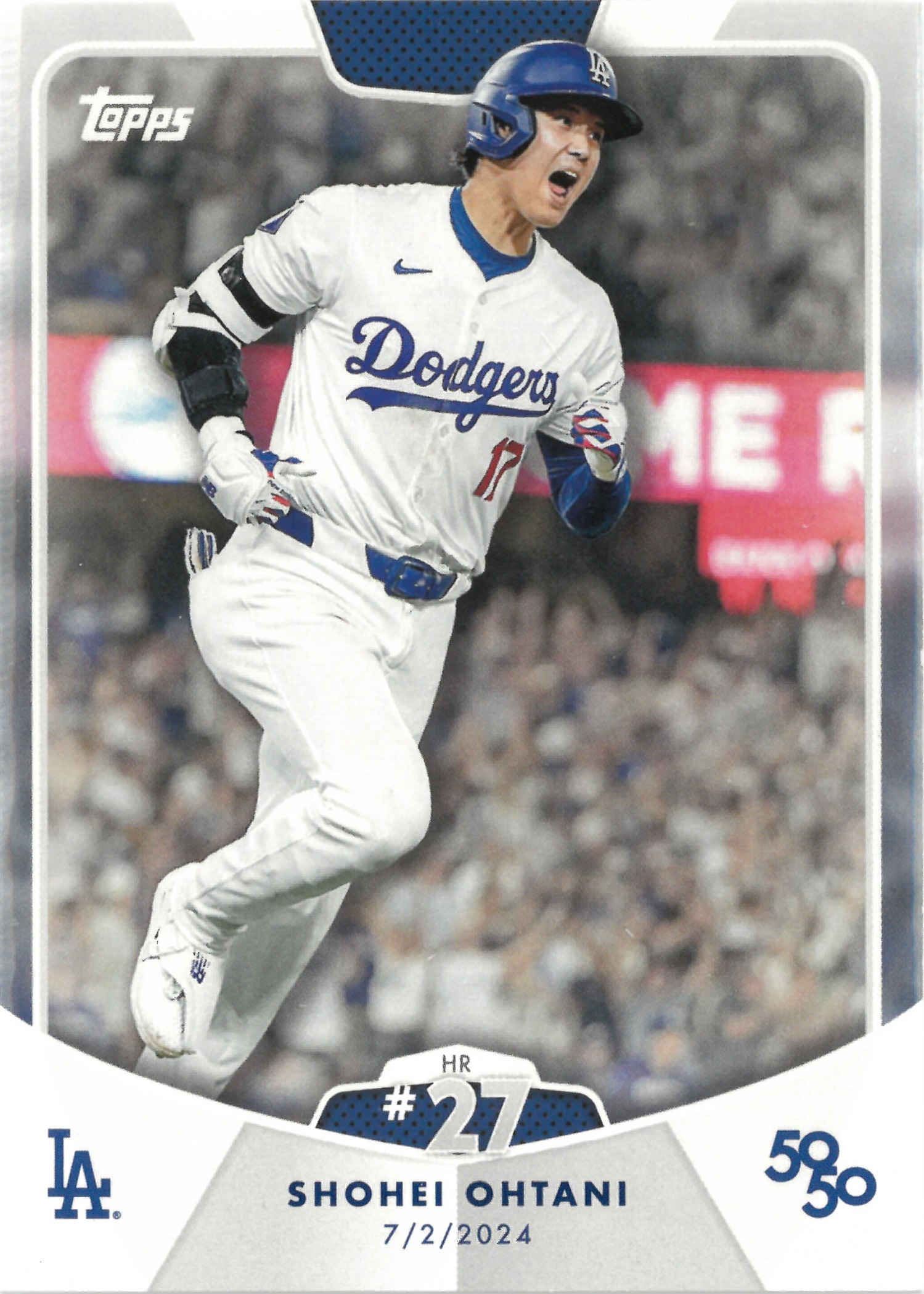 2024 Topps "Shohei Ohtani" #HR#27(大谷 翔平)