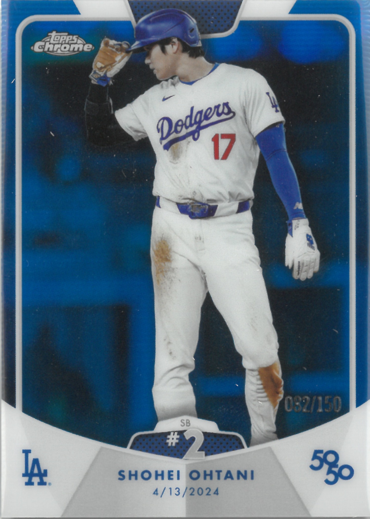 2024 Topps "Shohei Ohtani"【082/150】#SB#2(大谷 翔平)