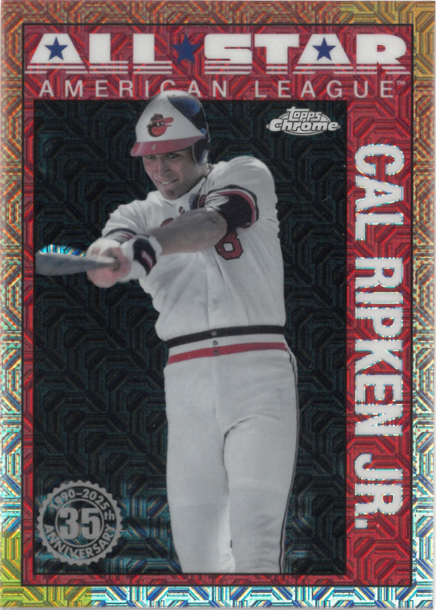 2025 Topps  Chrome "Cal Ripken Jr." #90ASC-39(カル・リプケン・ジュニア)