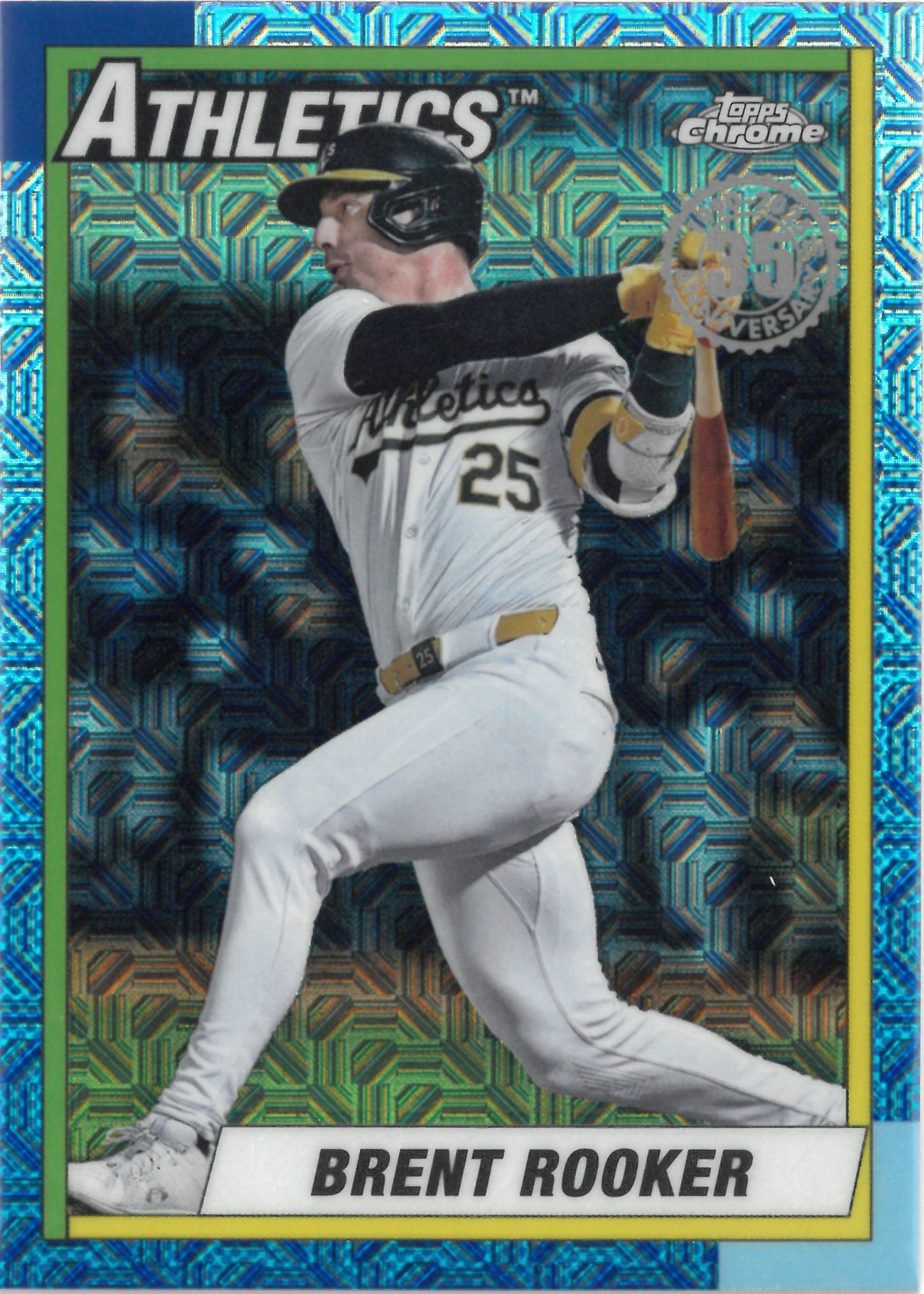 2025 Topps  Chrome "Brent Rooker" #T90C-105(ブレント・ルッカー)