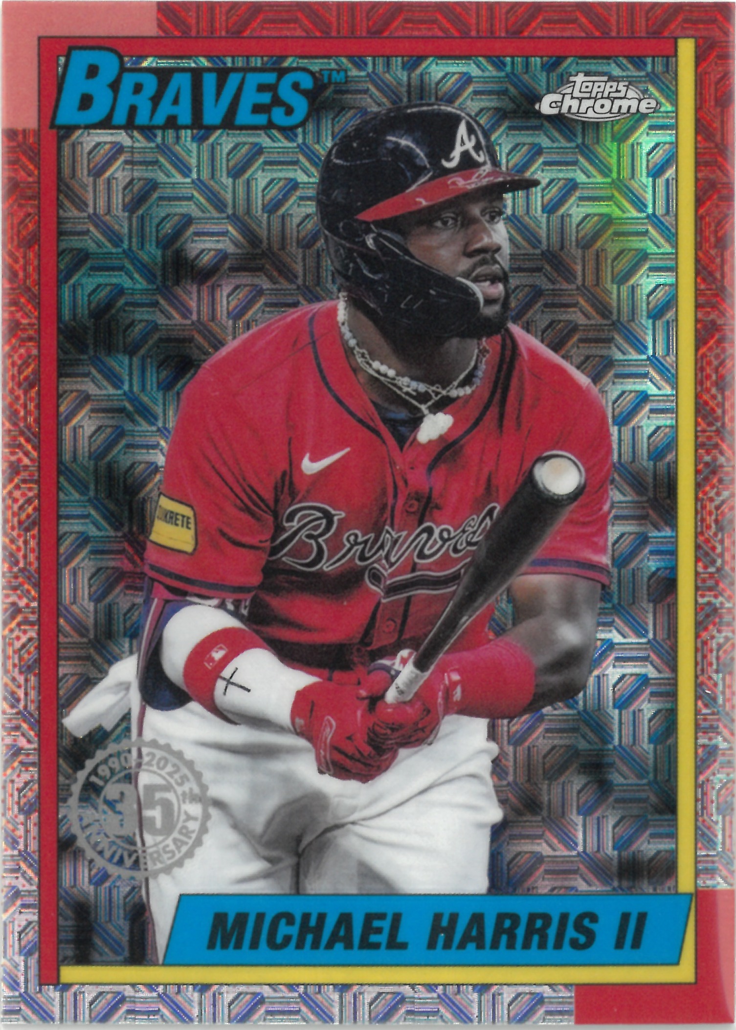 2025 Topps  Chrome "Michael Harris ii" #T90C-108(マイケル・ハリス2世)