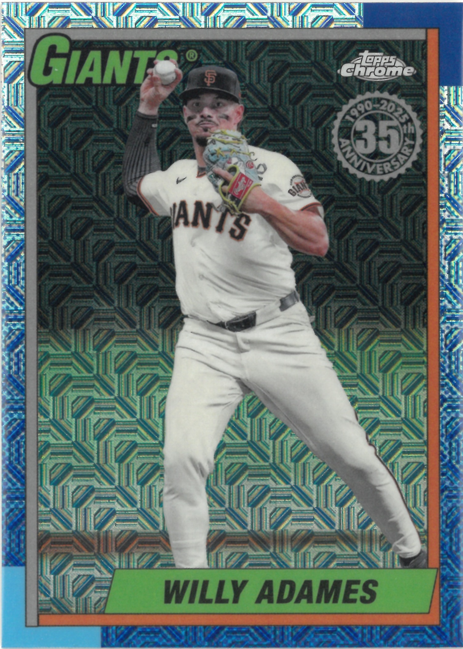 2025 Topps  Chrome "Willy Adames" #T90C-126(ウィリー・アダメス)